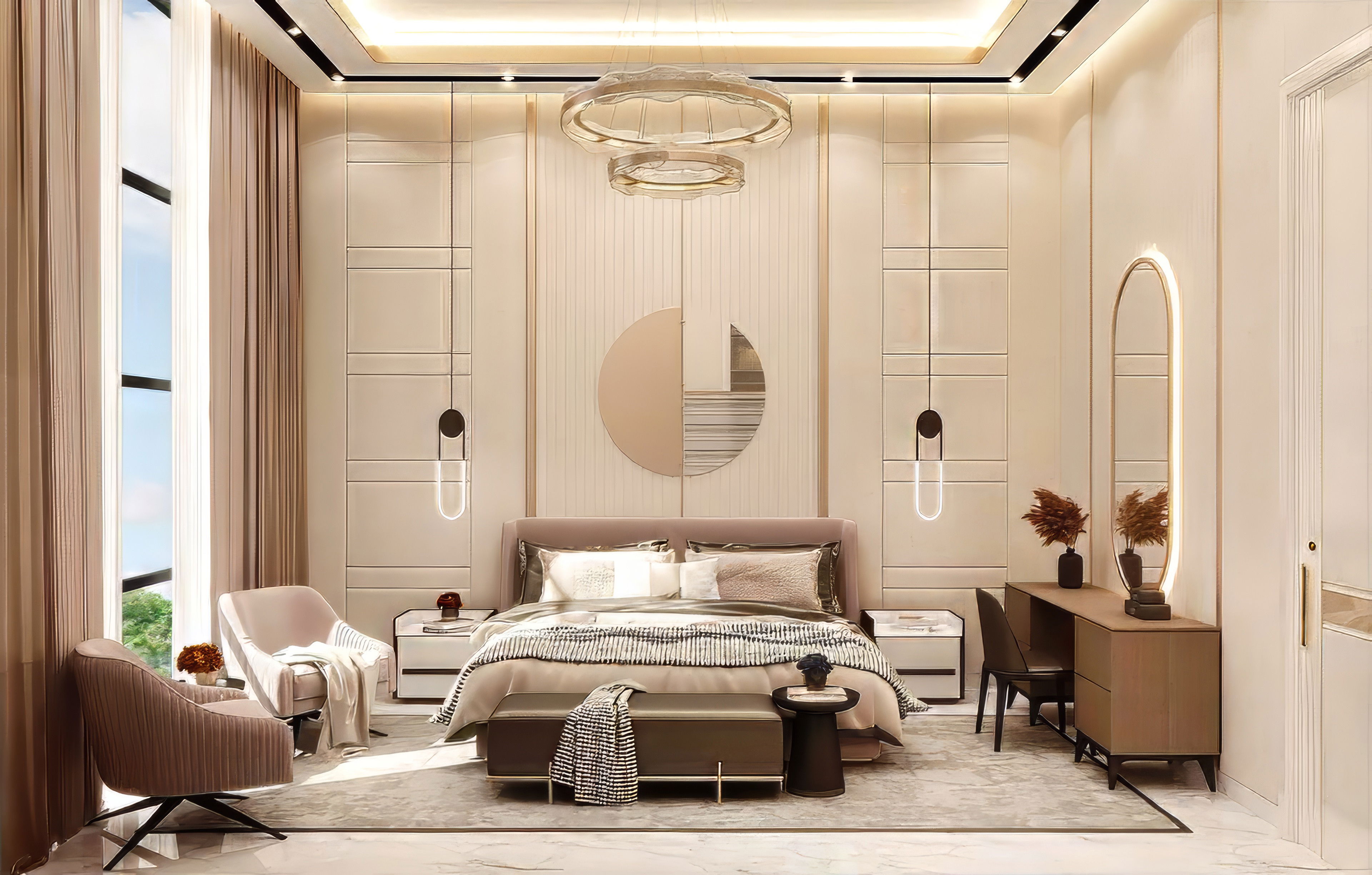 Luxury bedroom design