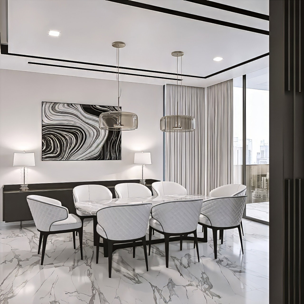 Luxurious Dining Room
