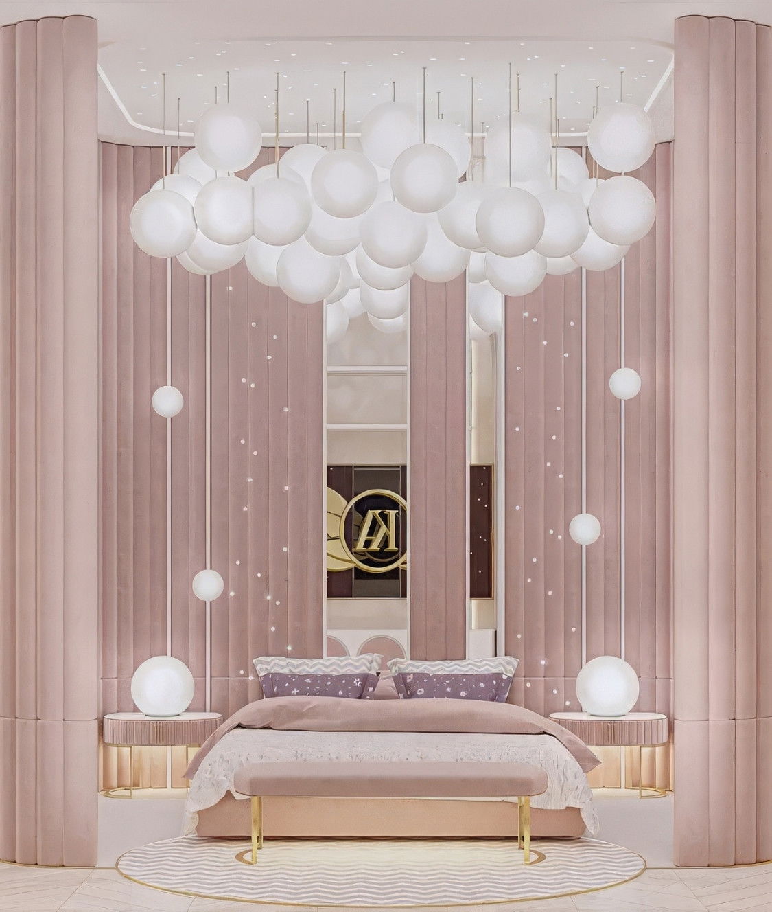 Pink Bedroom Design For A Girl
