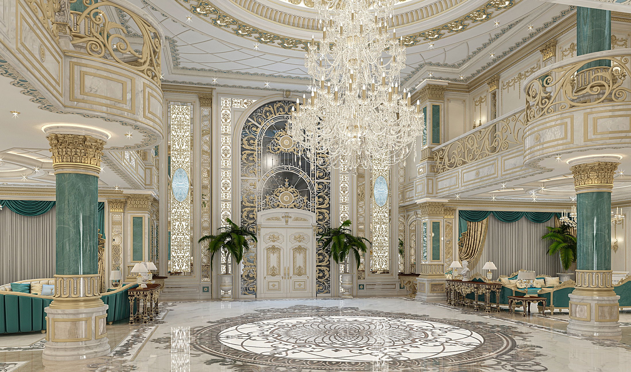 Симфония роскоши: дизайн королевской виллы