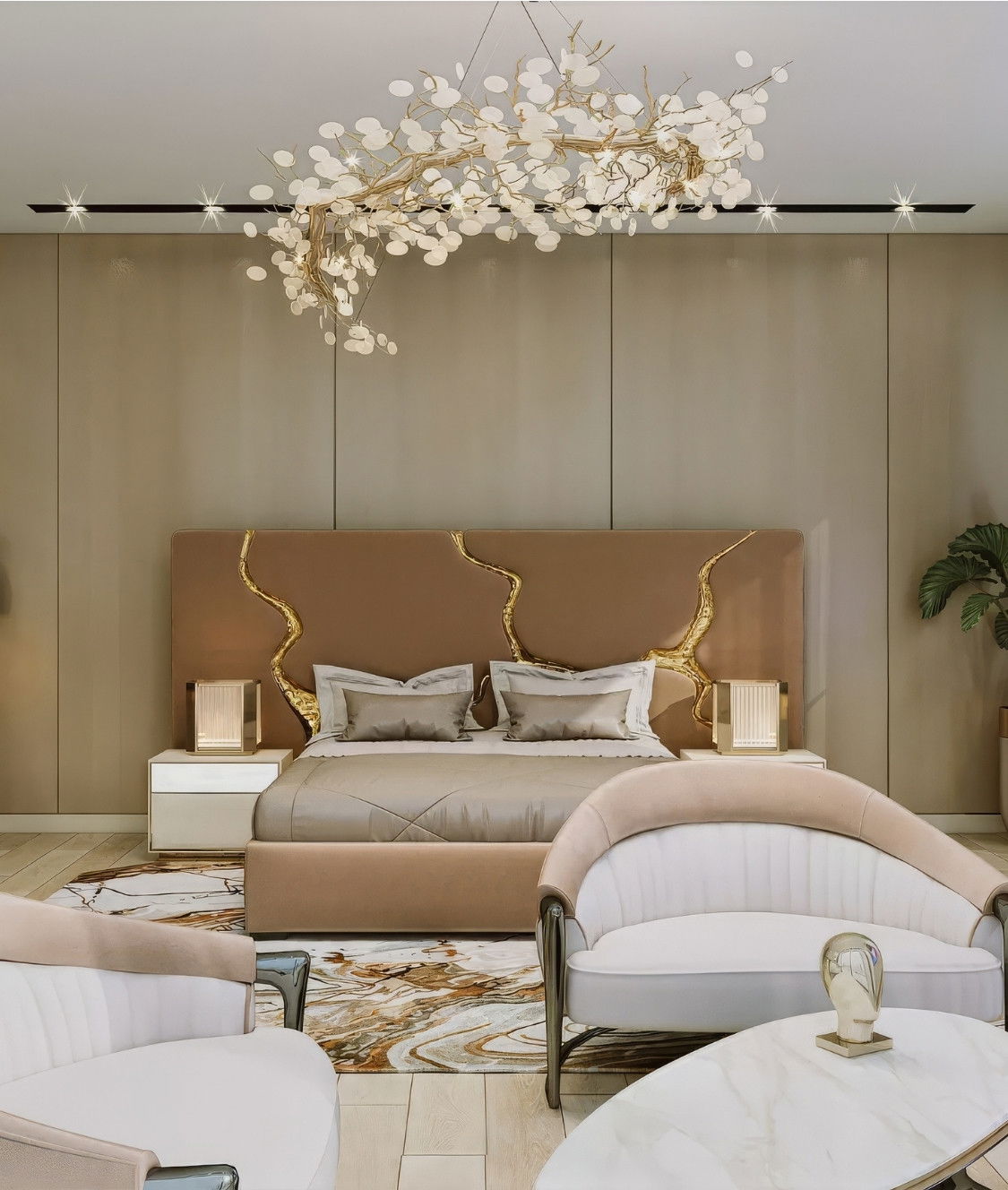 Master Bedroom For Apartment in Palm Jumeirah