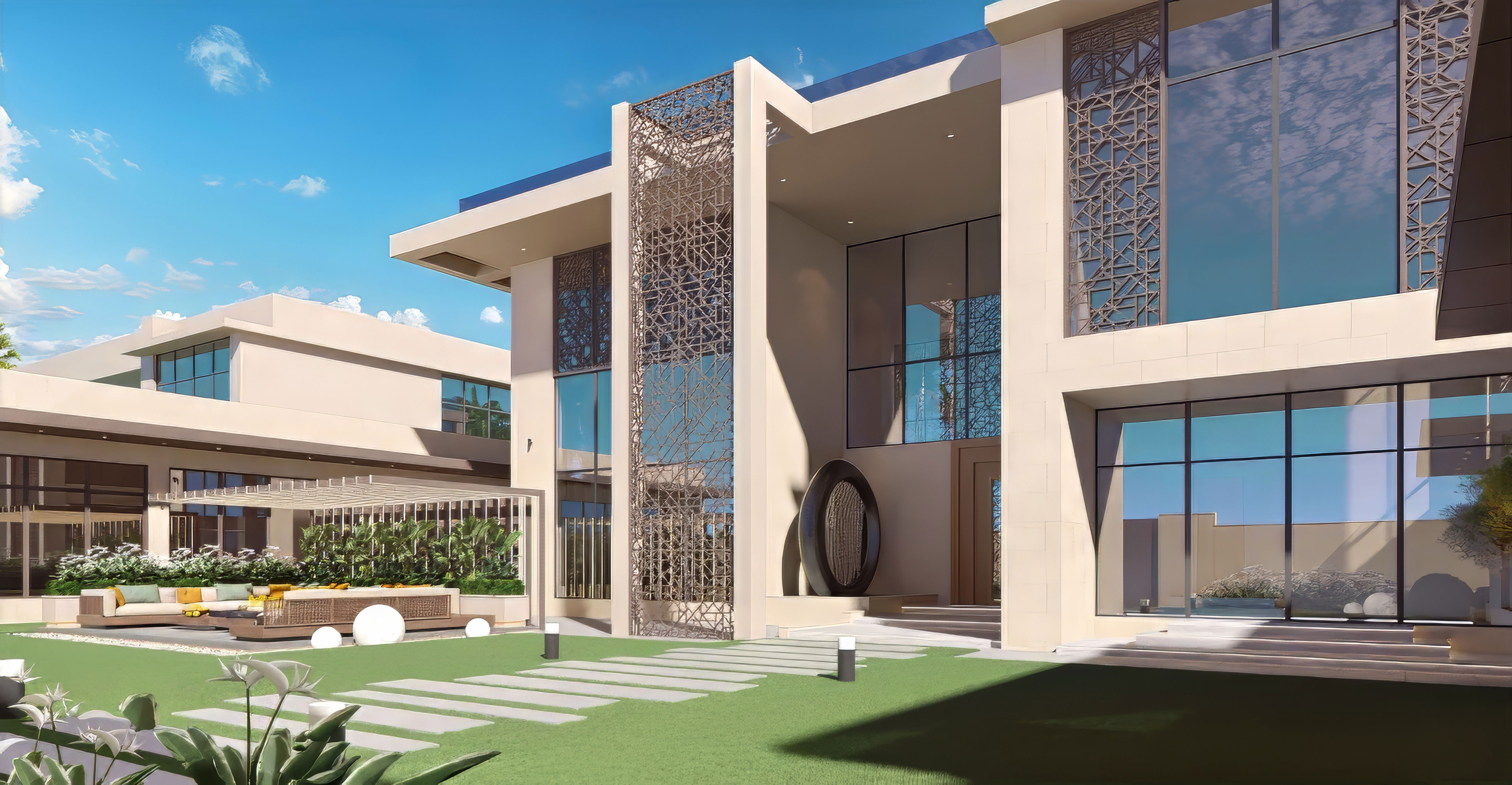 Реконструкция фасада Meydan