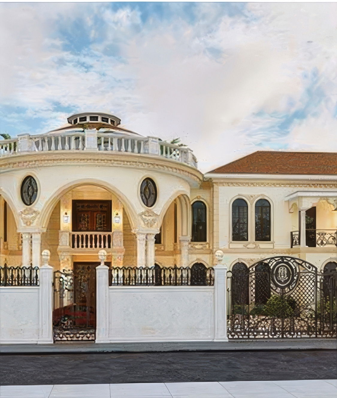 Великолепный экстерьер дома класса люкс