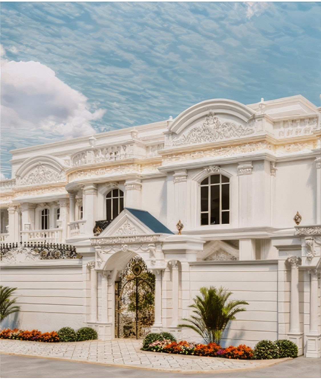 Реализация дизайна экстерьера виллы Al Barsha 2