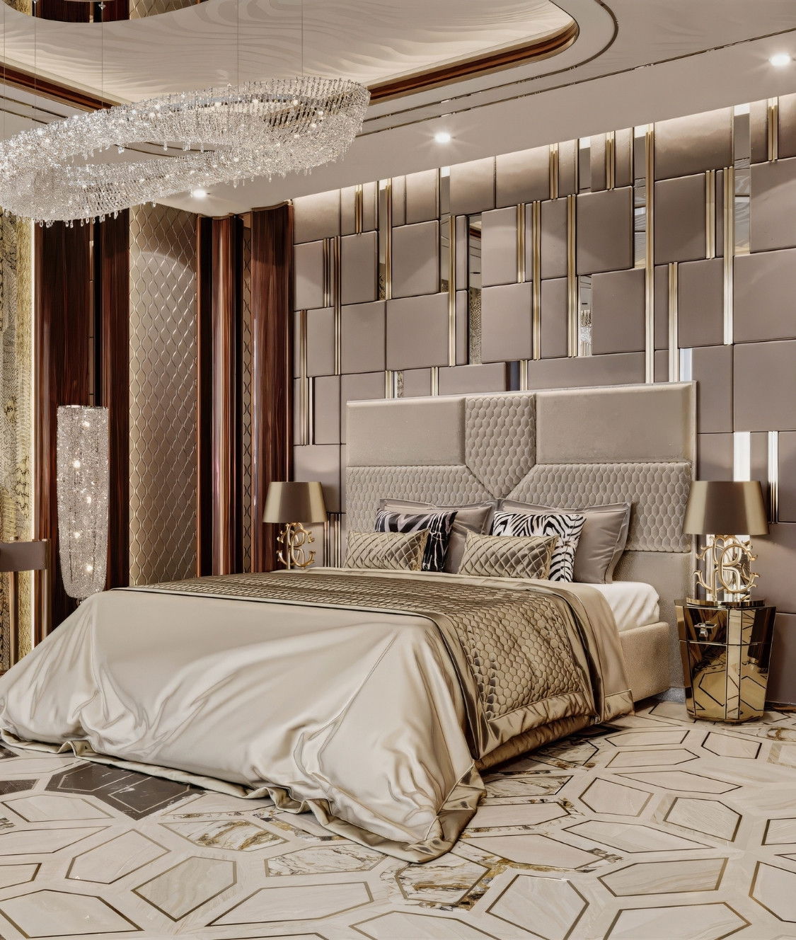 Elegance Embodied in Bedroom Interior Design