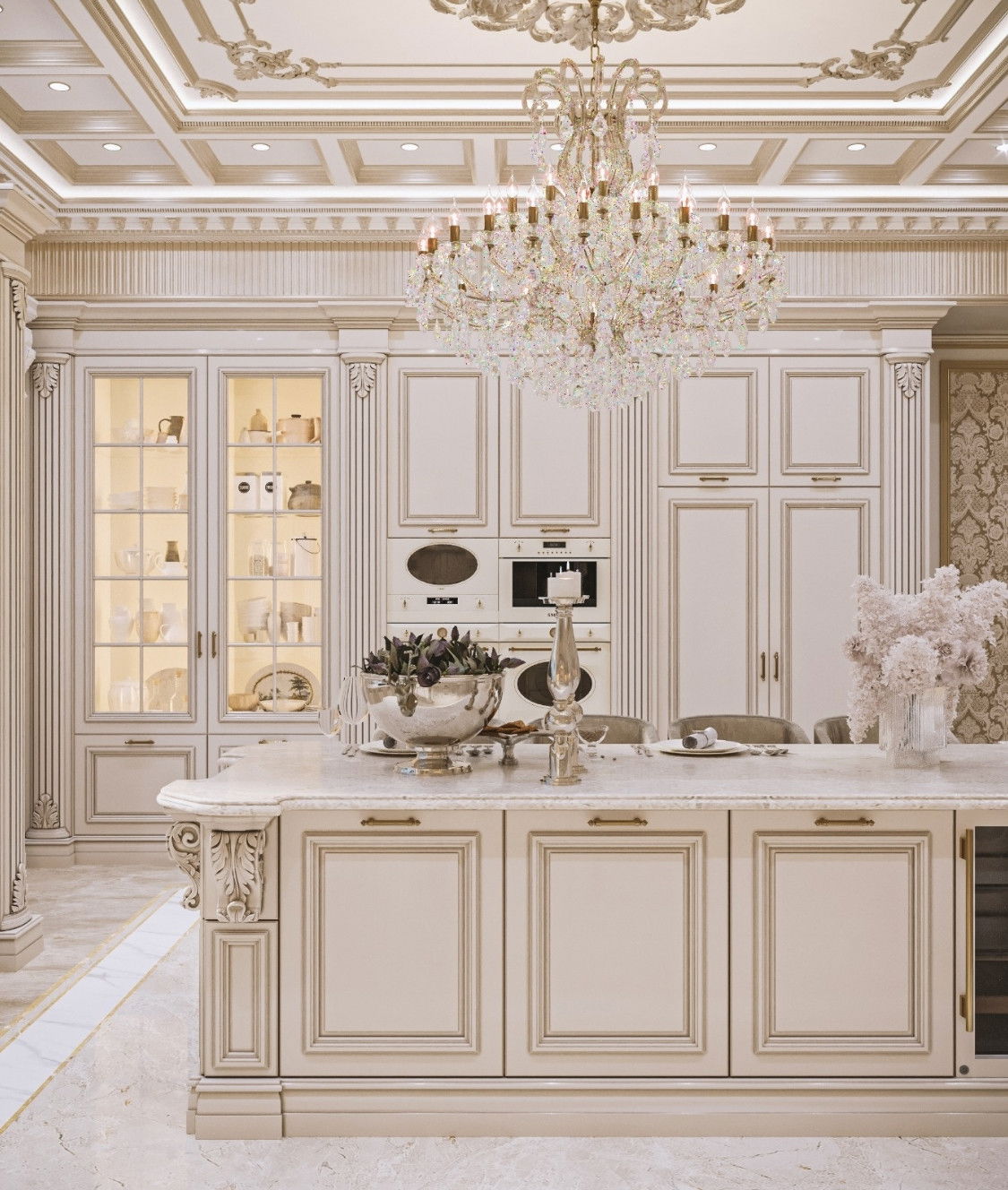 Bright Interior Kitchen