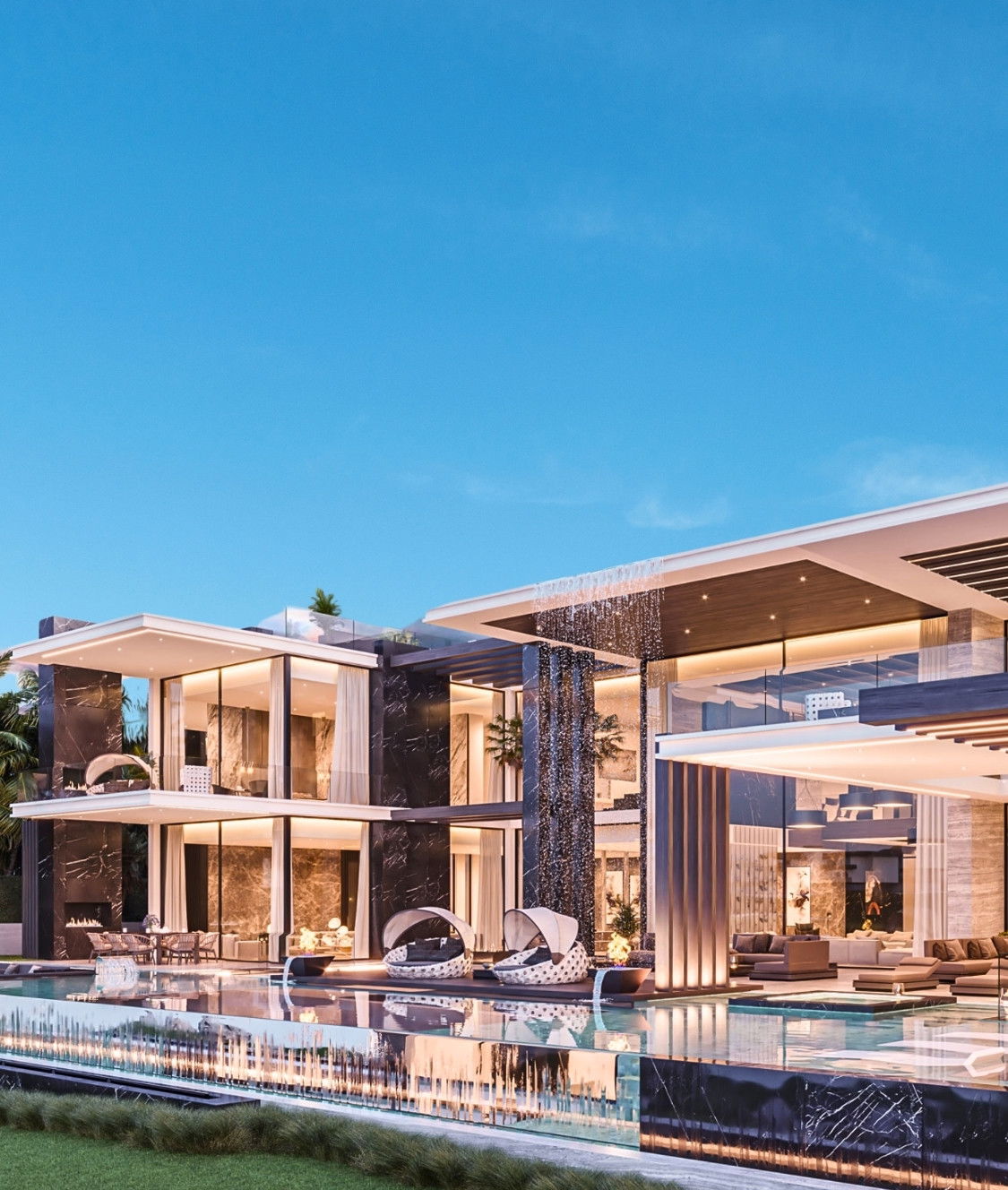 Роскошное строительство современных вилл в Dubai Hills