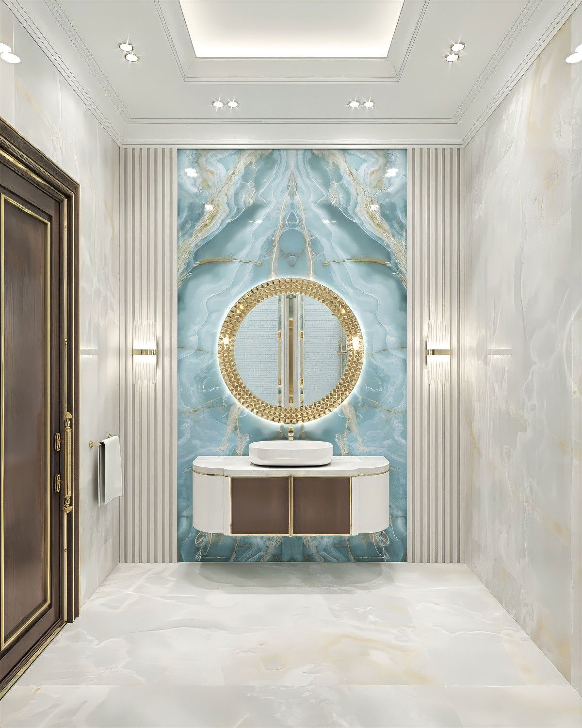 تصميم حمام جميل