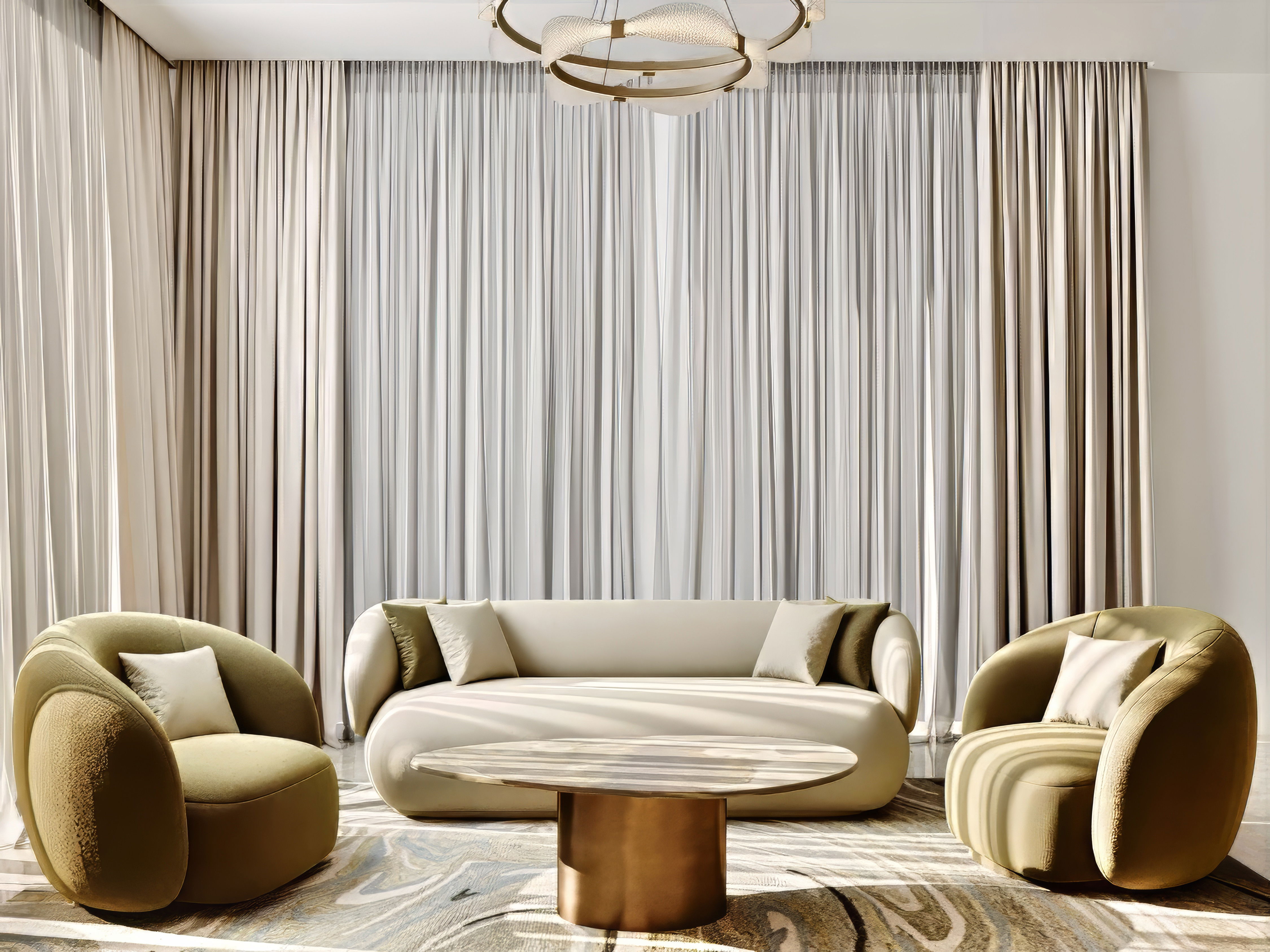 Роскошная семейная гостиная — дизайн и идеи