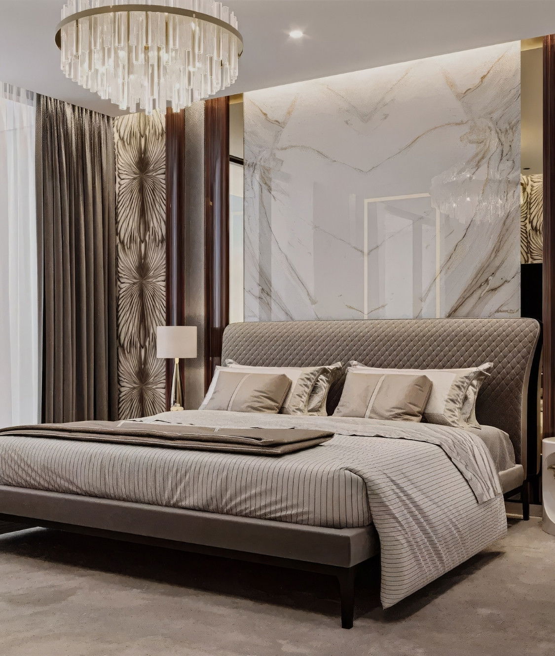 Exquisite Elegance Bedroom Interior Design