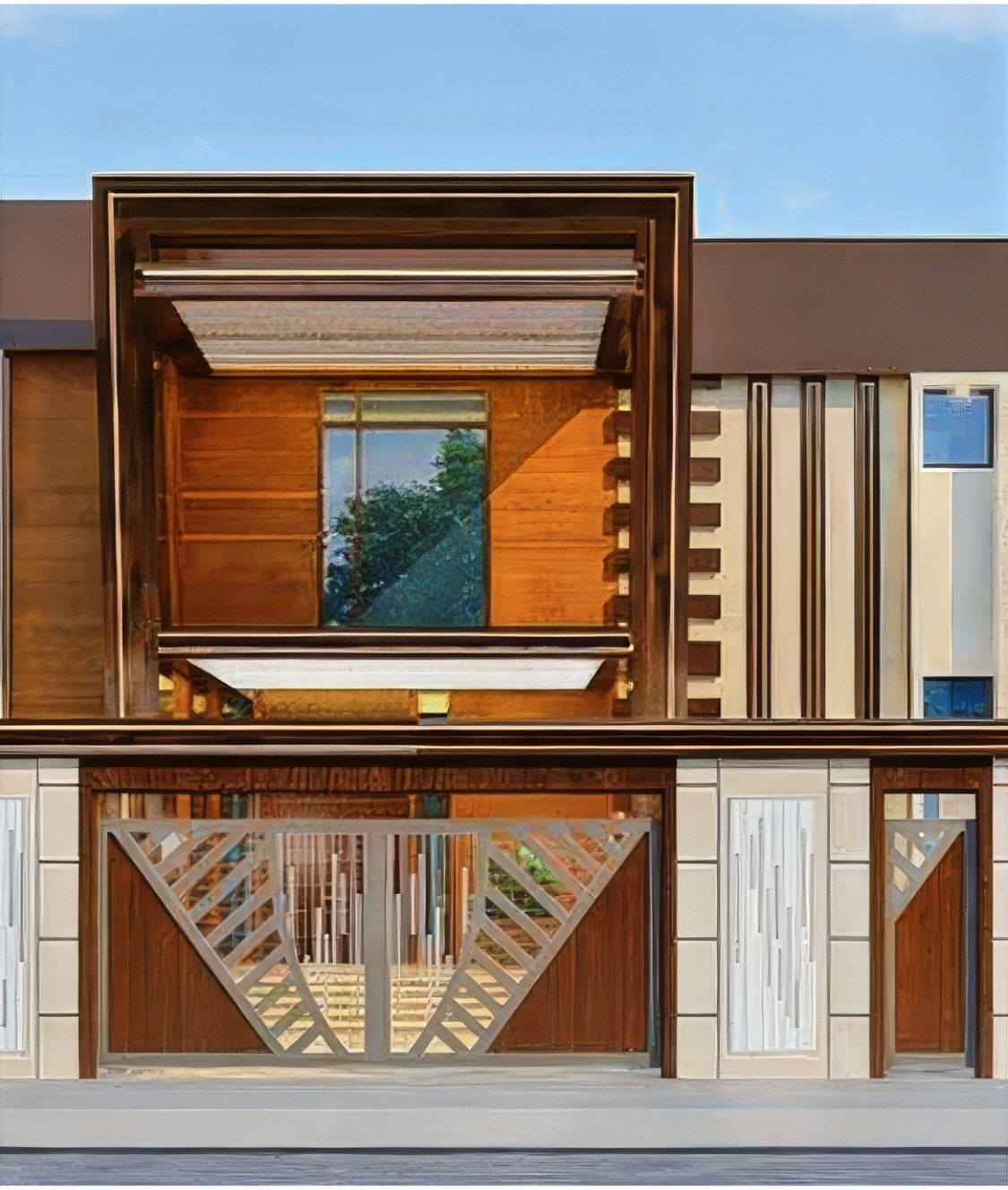 Элитный дизайн экстерьера