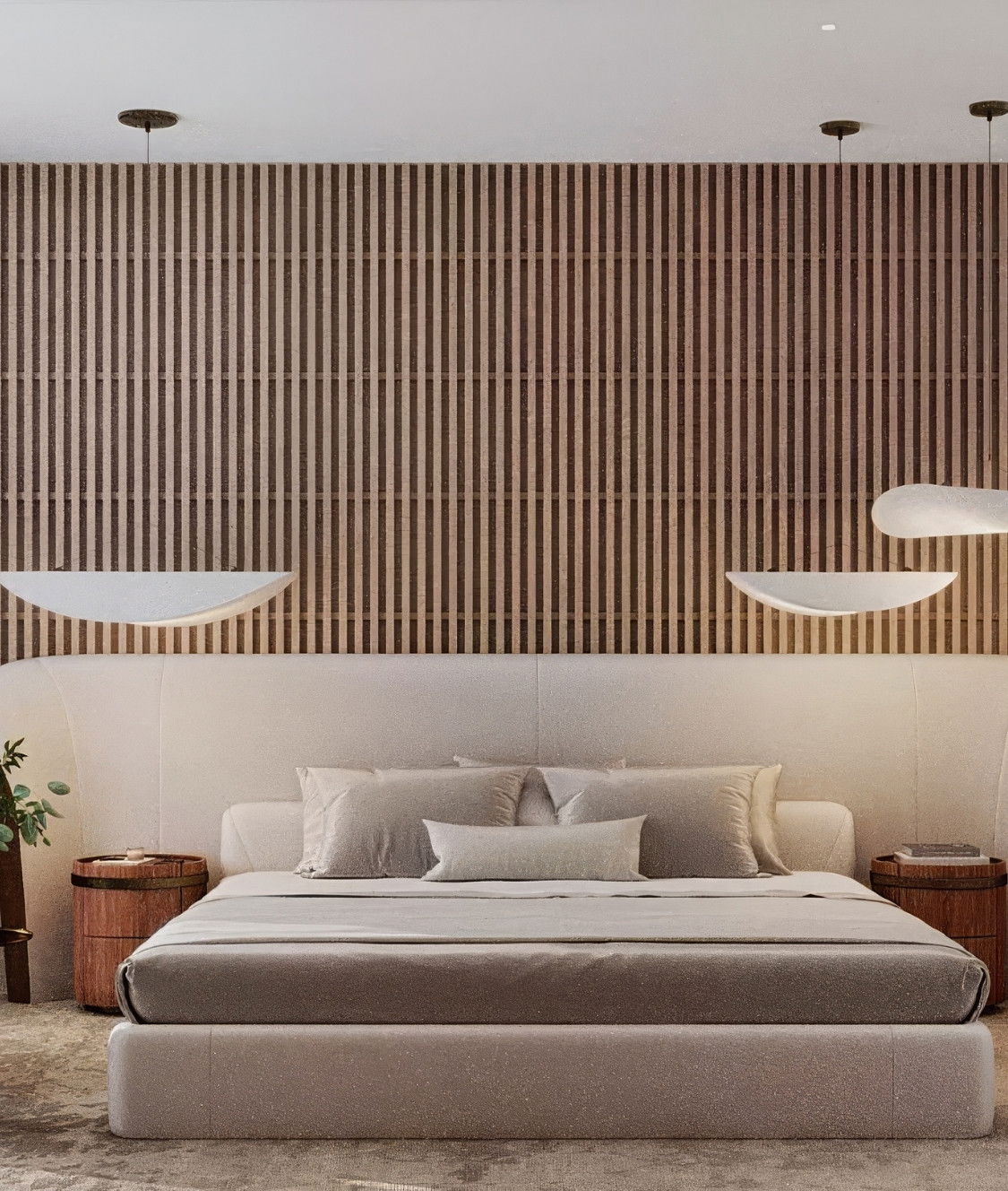 Modern Bedroom Interior Design in Minimalist Concept