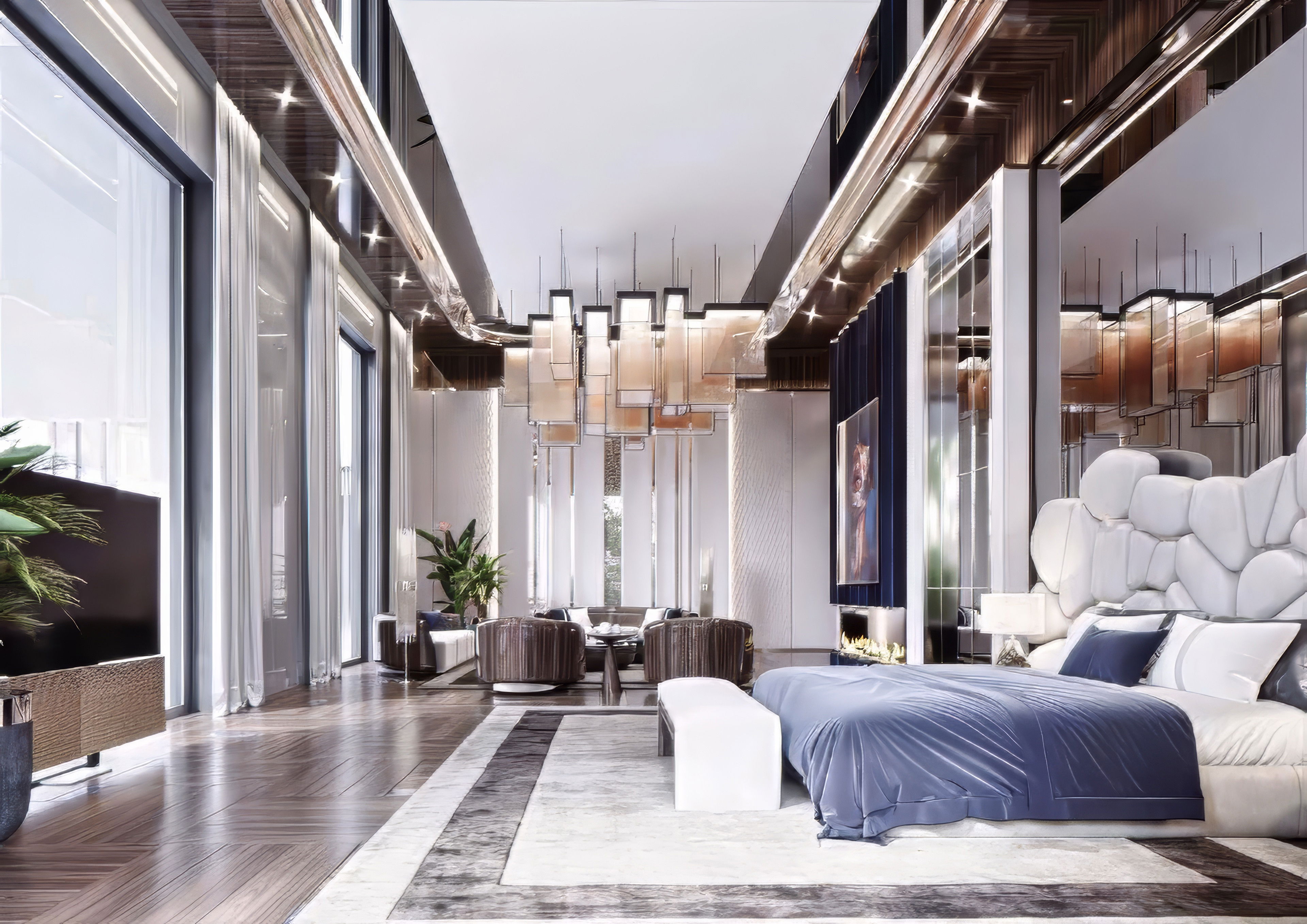 2 bedroom flat plan drawing