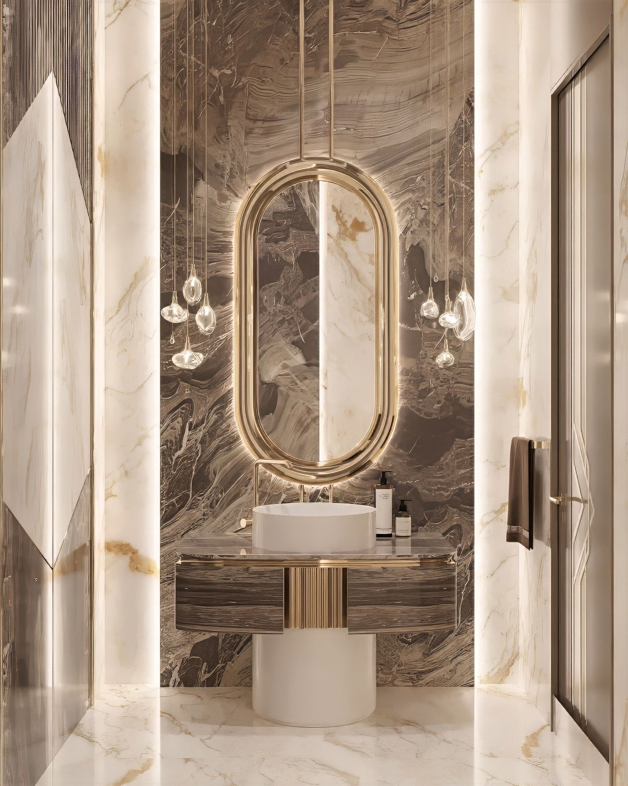 أفكار ديكور الحمامات فى نيجيريا