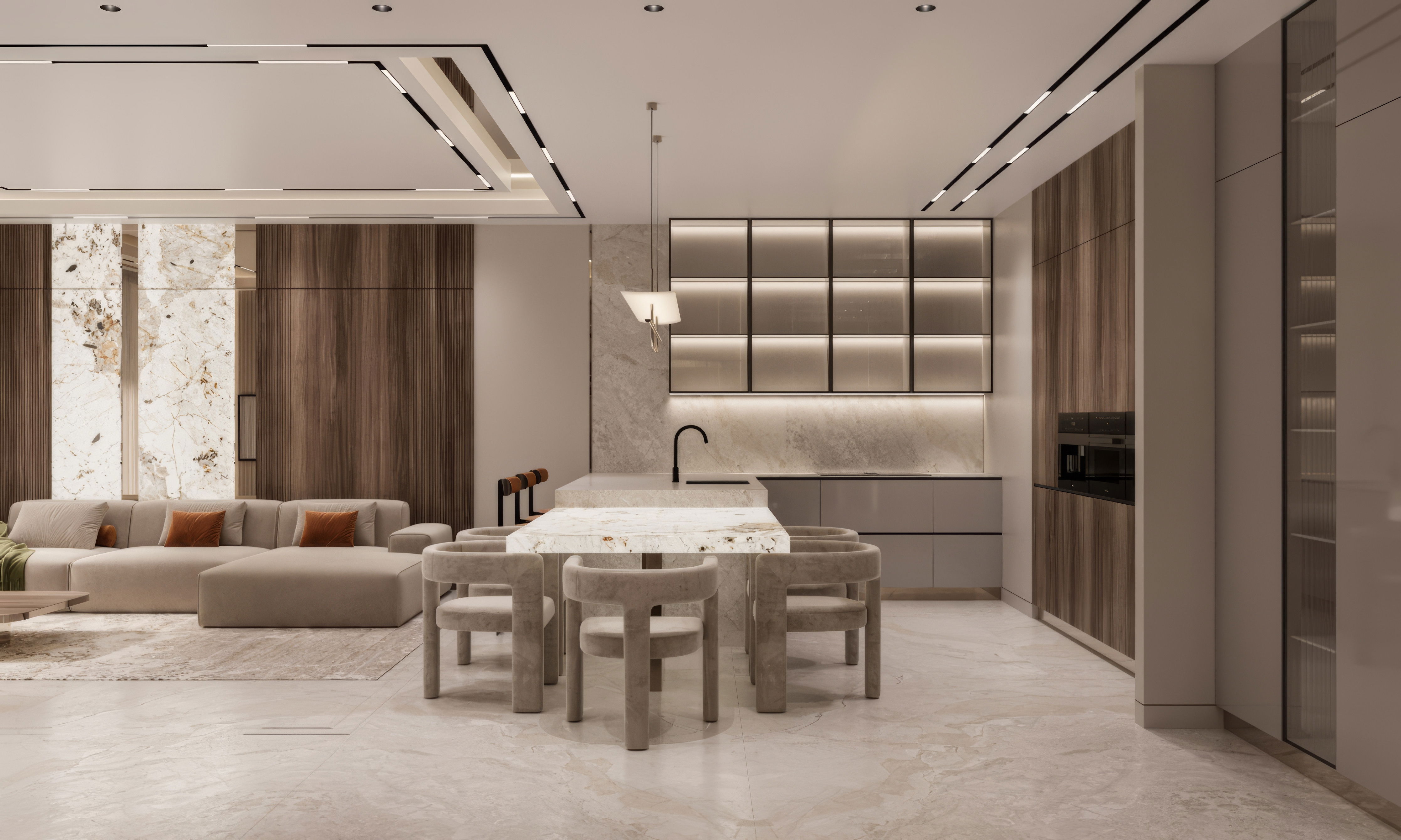 Kitchen in Classical Style UAE