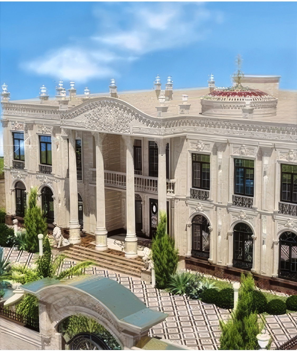 Роскошный экстерьер в Пакистане