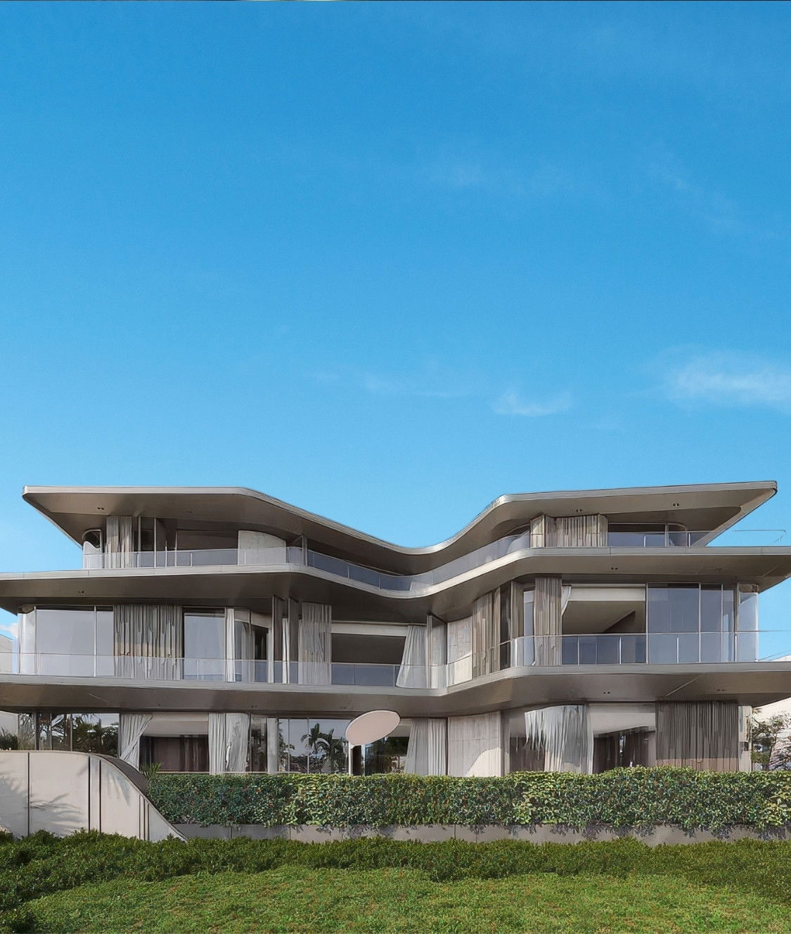 Современная вилла — архитектура и дизайн элитного дома в ОАЭ