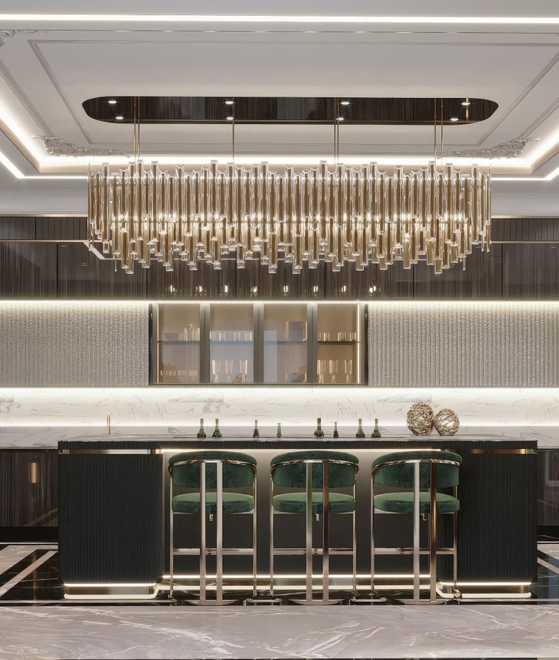 Interior design kitchen Saudi Arabia