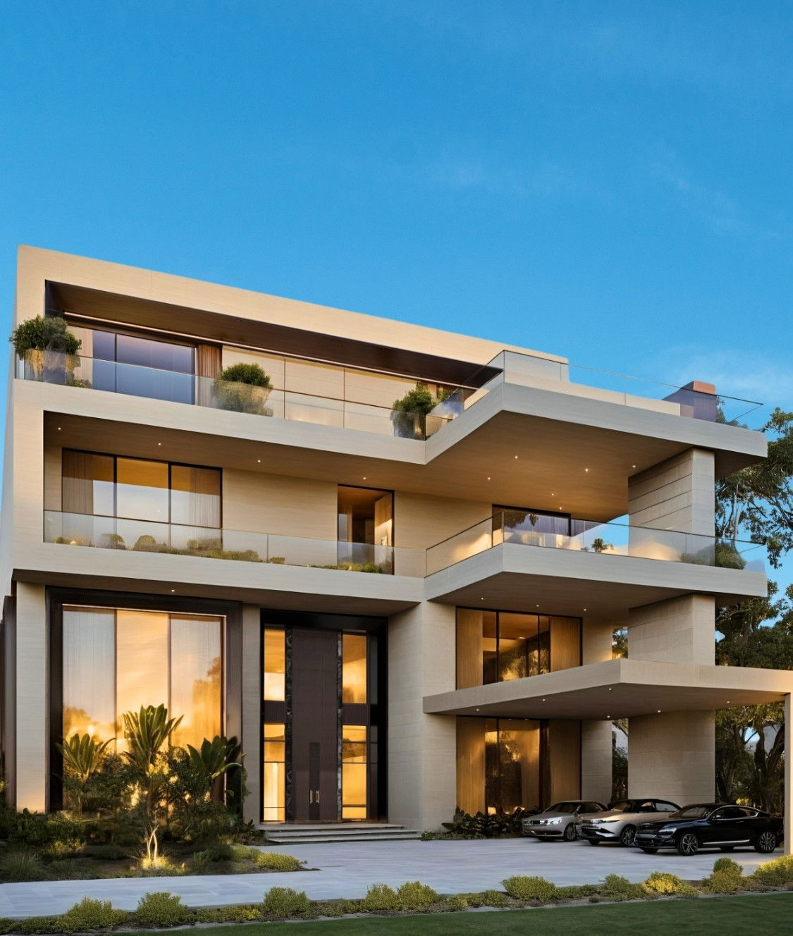 Новые дизайнерские решения для люксового внешнего дизайна