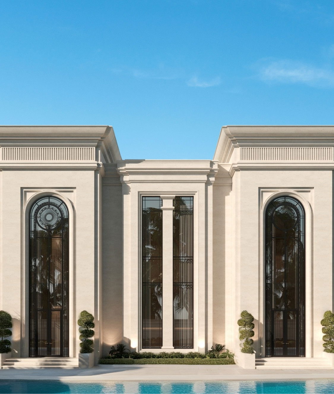 Экстерьер виллы в Абу-Даби