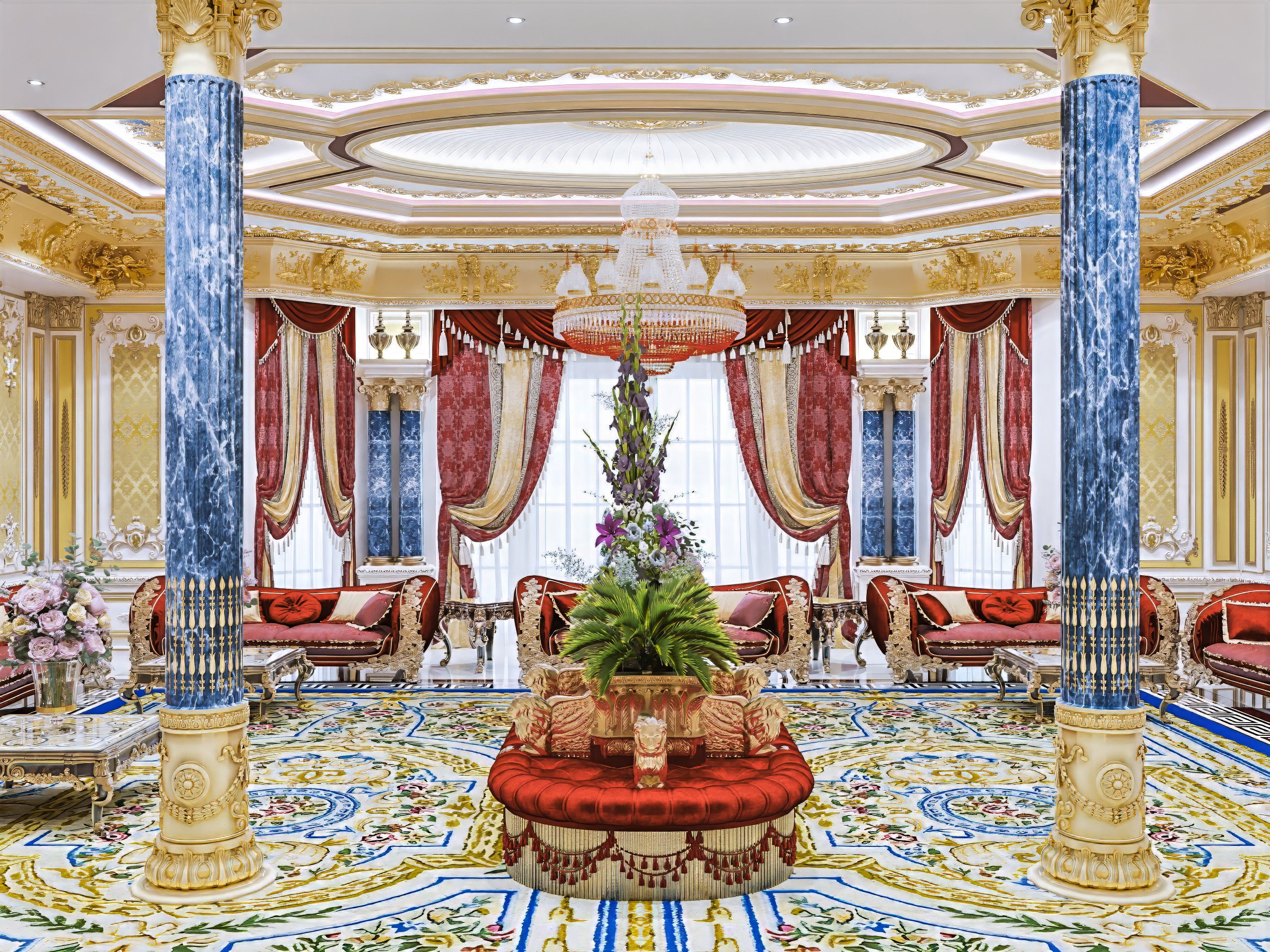 Bright majlis design ideas