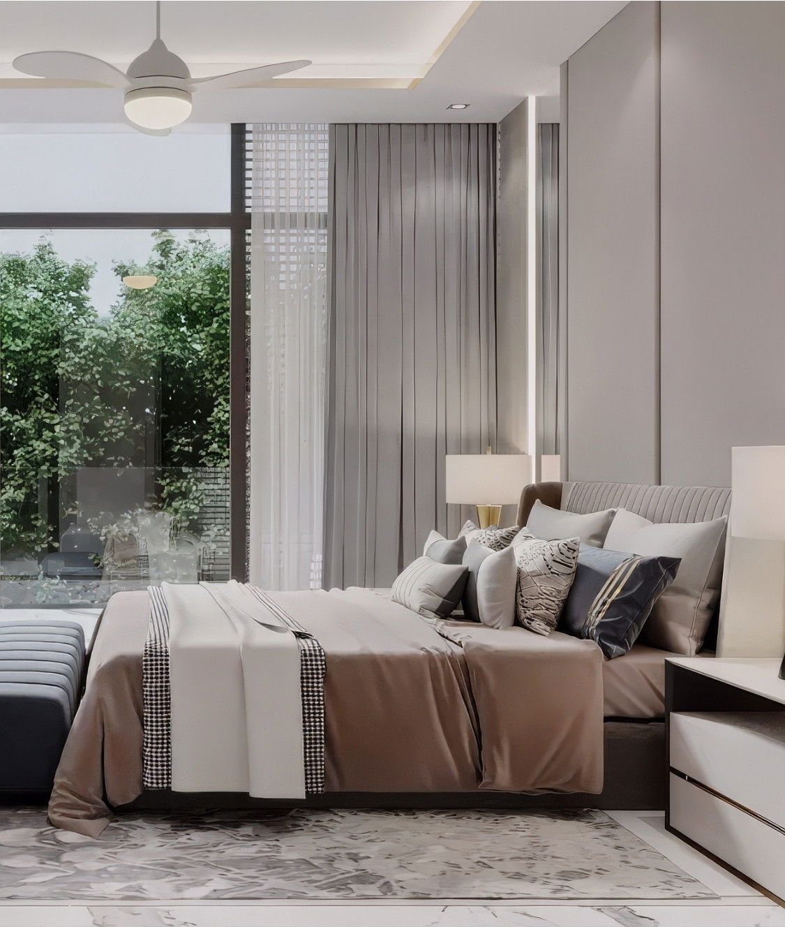 Modern Contemporary Bedroom Design