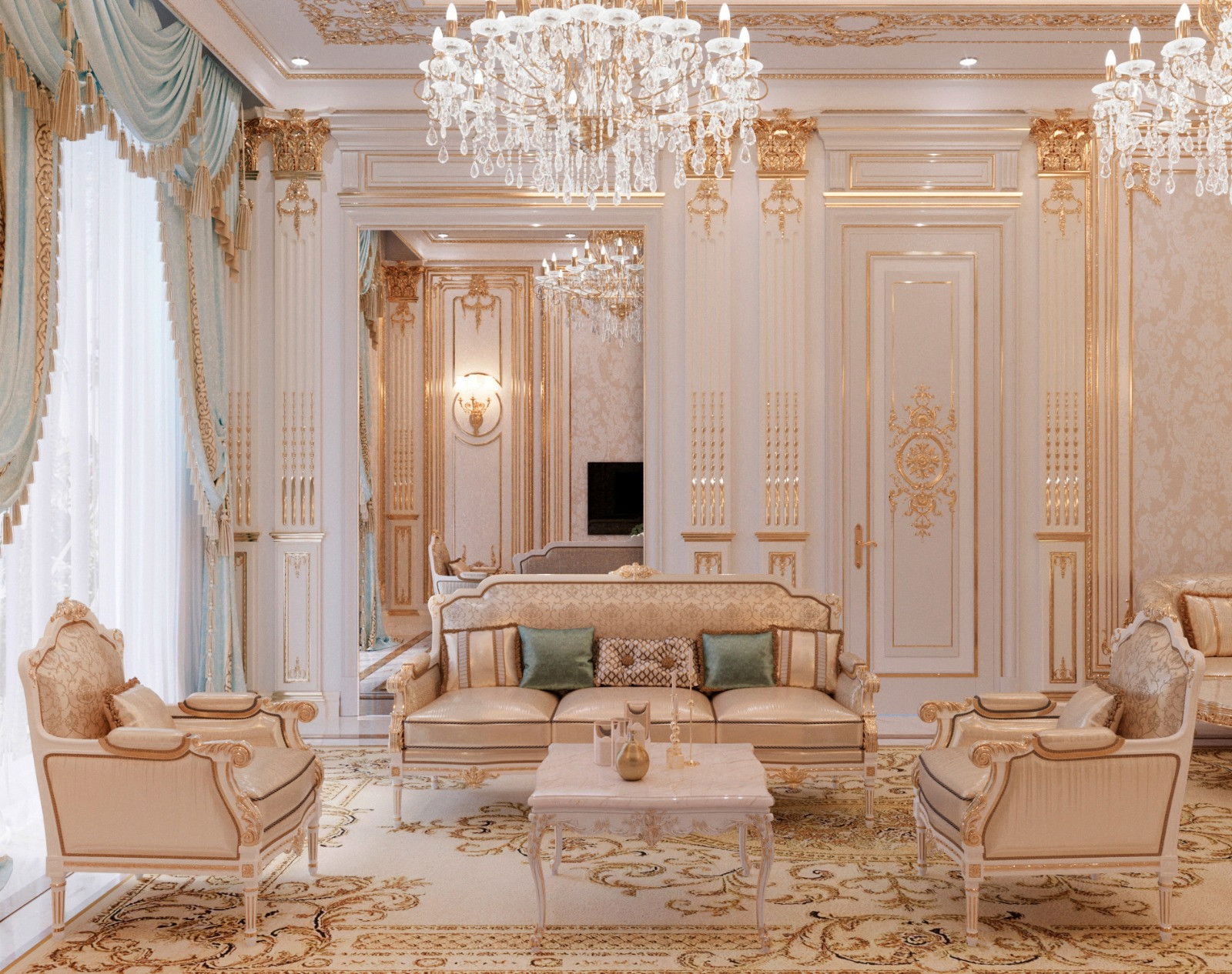 Majlis Interior - Classy and elehant