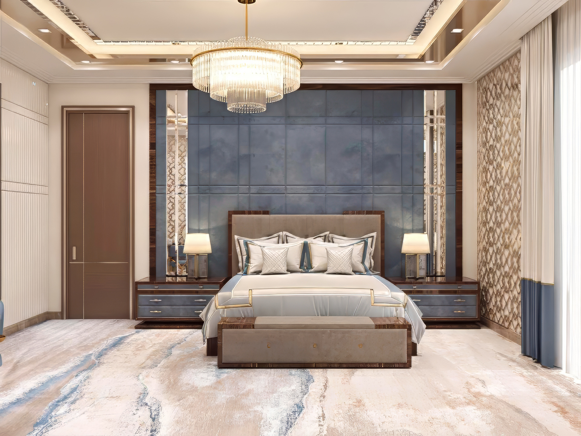 Современный дизайн главной спальни — идеи и решения