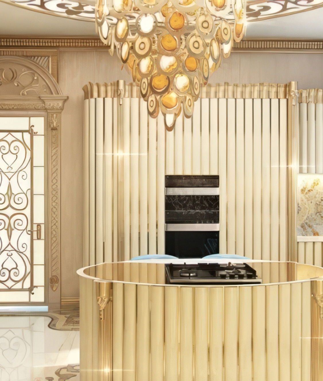 Kitchen Interior, Villa in the UAE