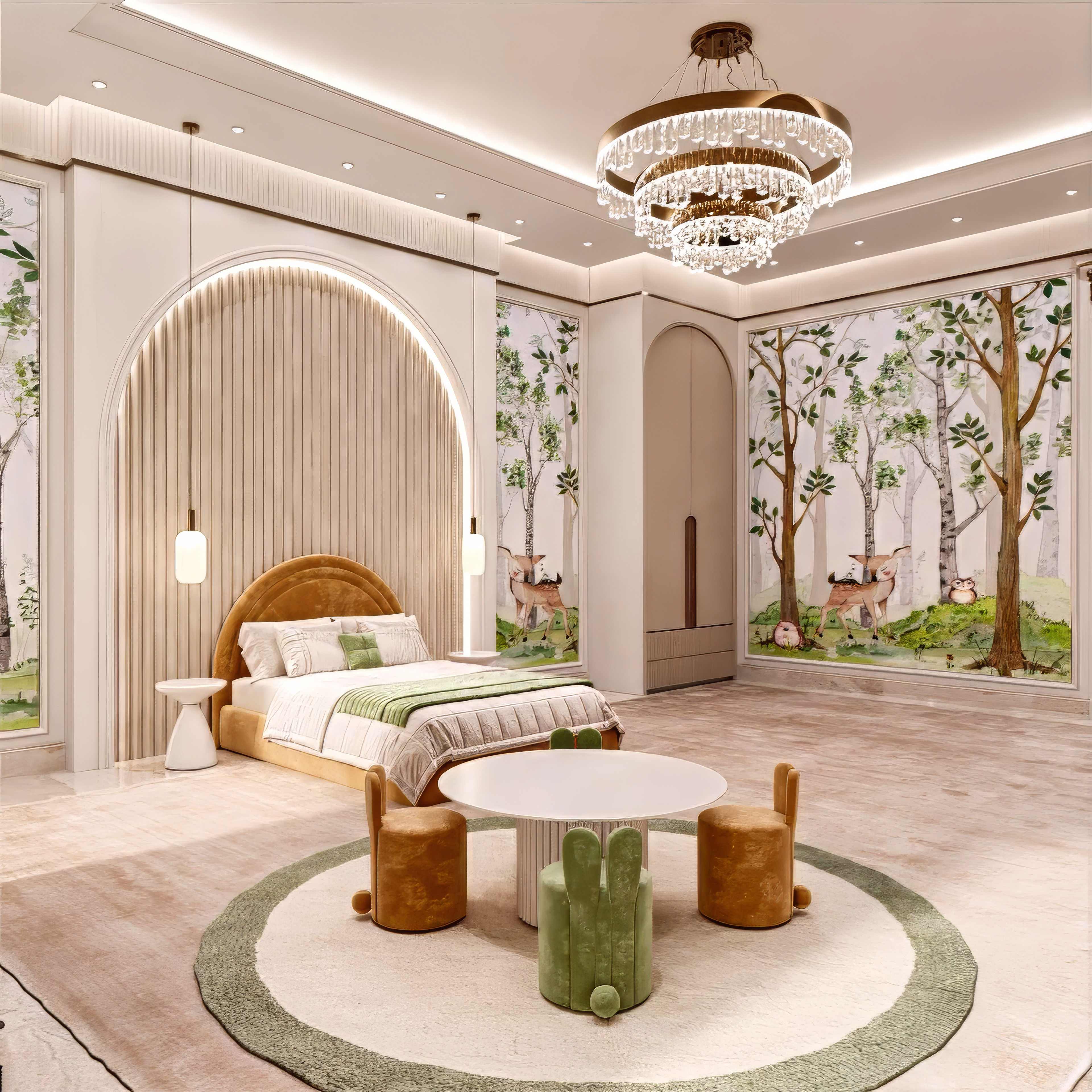 Cozy Children`s Bedroom Design