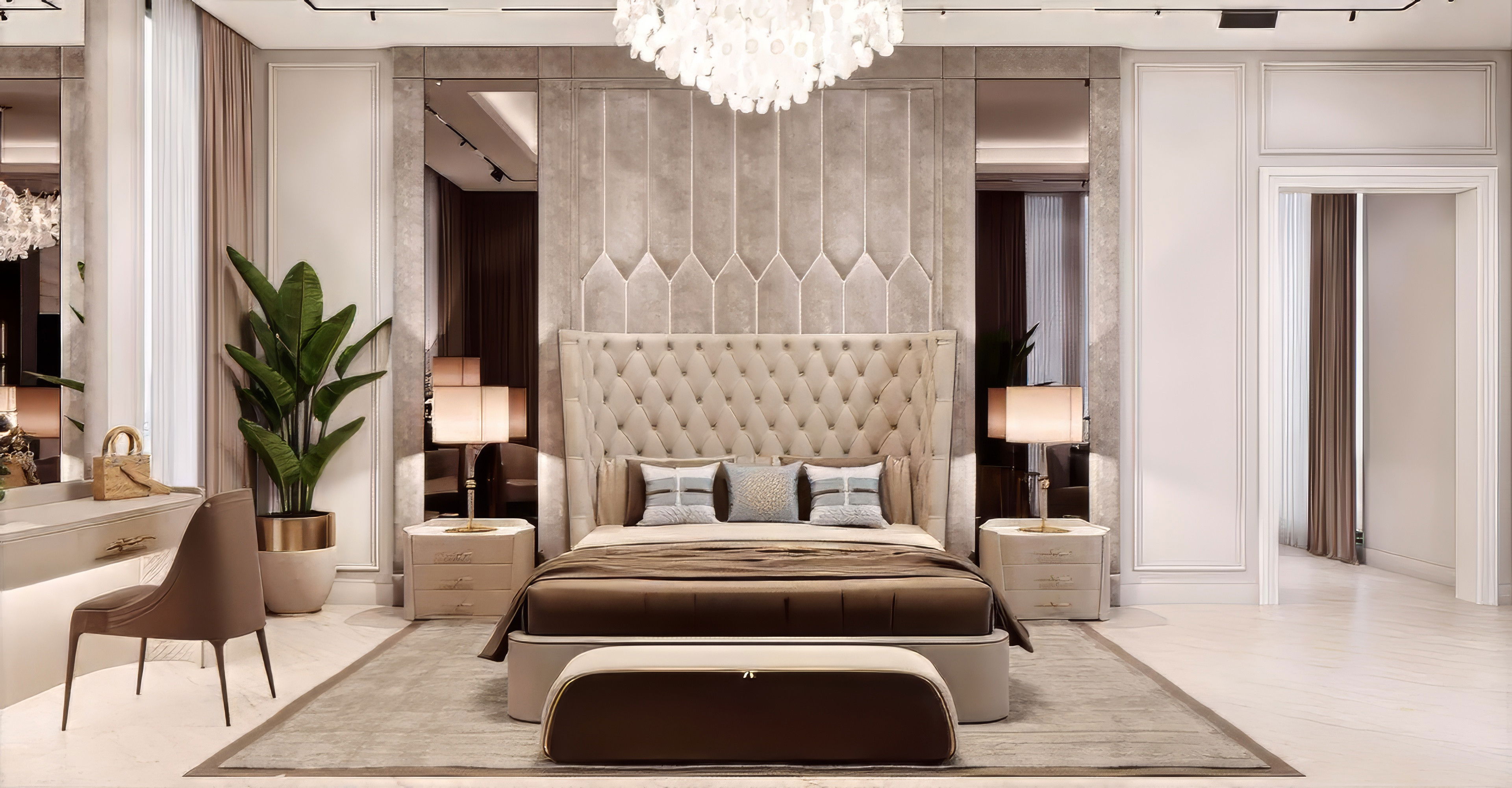 Lighting for a Luxury Bedroom Interior Design