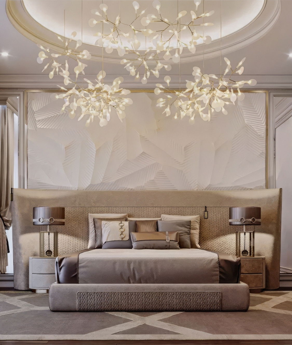 BEDROOM AESTHETICS BY LUXURY ANTONOVICH DESIGN
