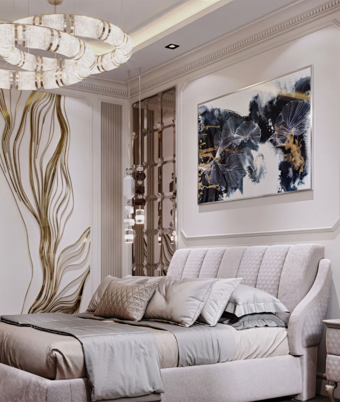 Relaxing Style for Bedroom Interior Design