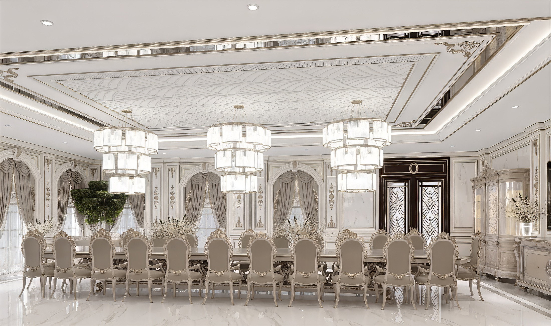 Modern dinning room