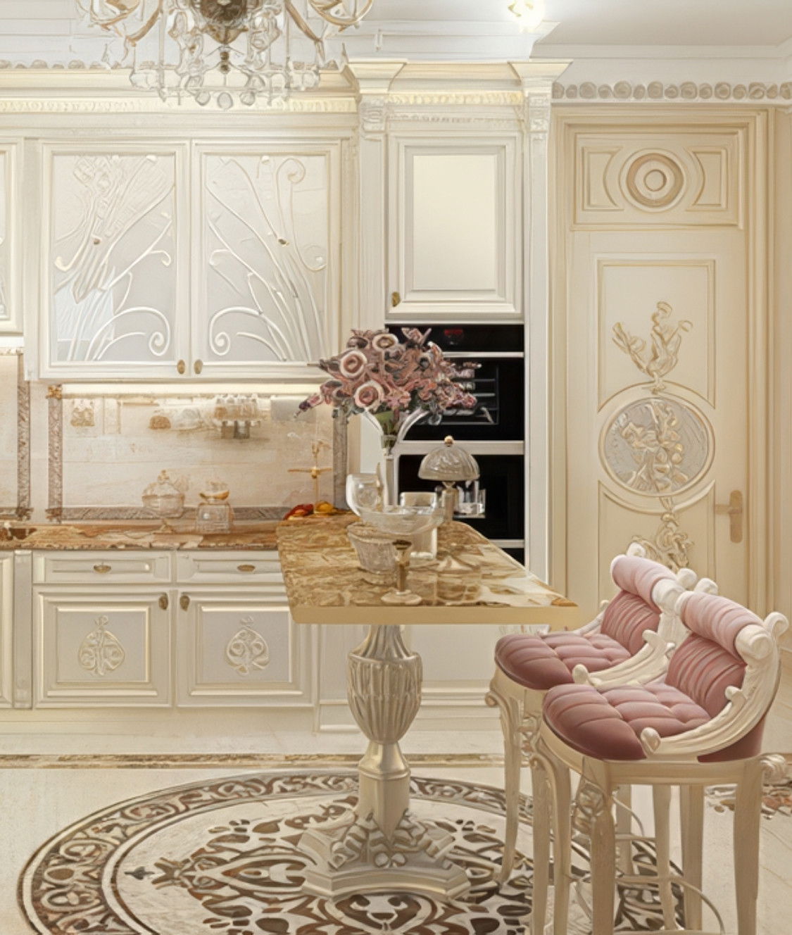 Kitchen Design in Classic Style