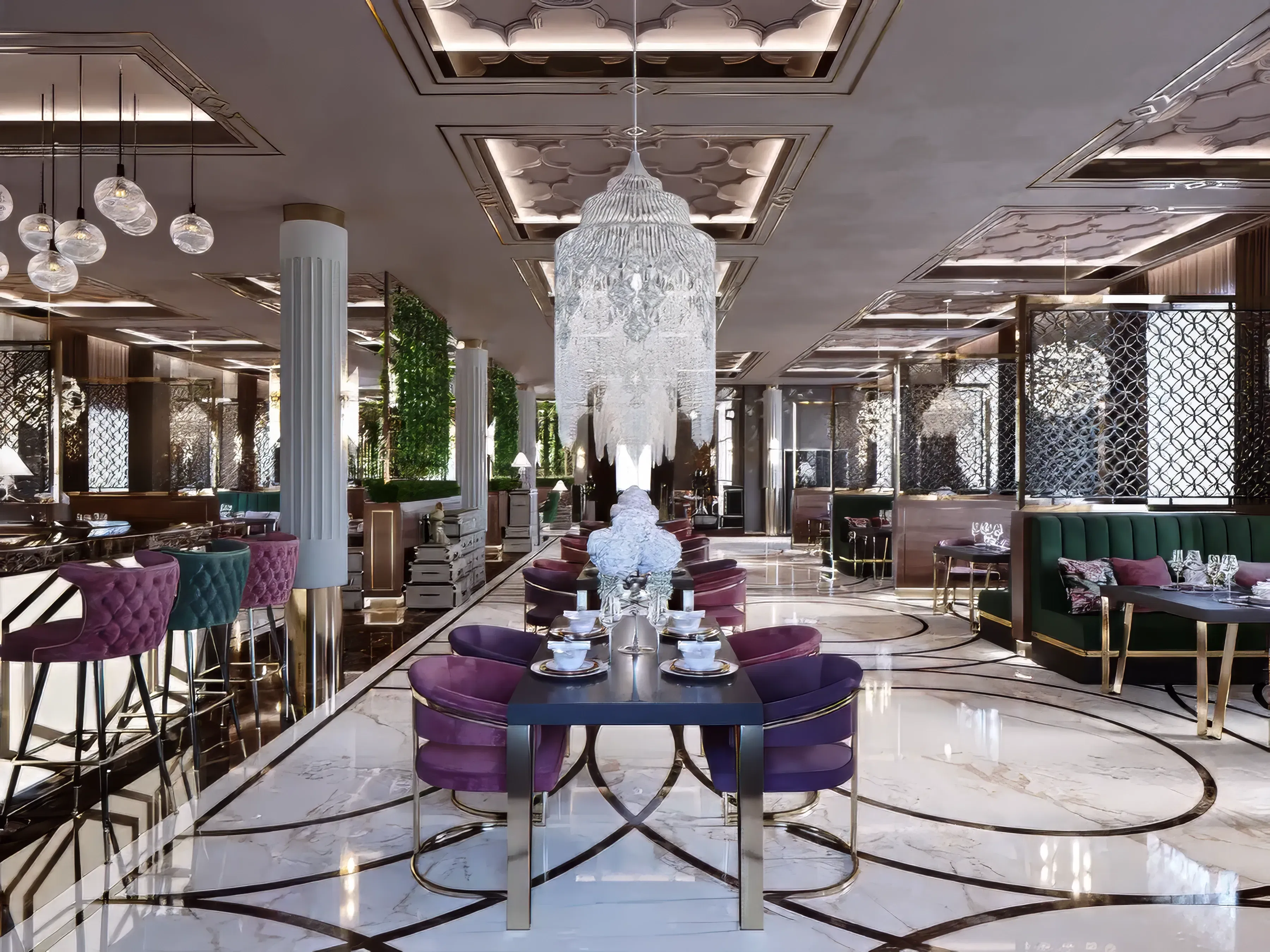 Stylish Restaurant Design in Dubai