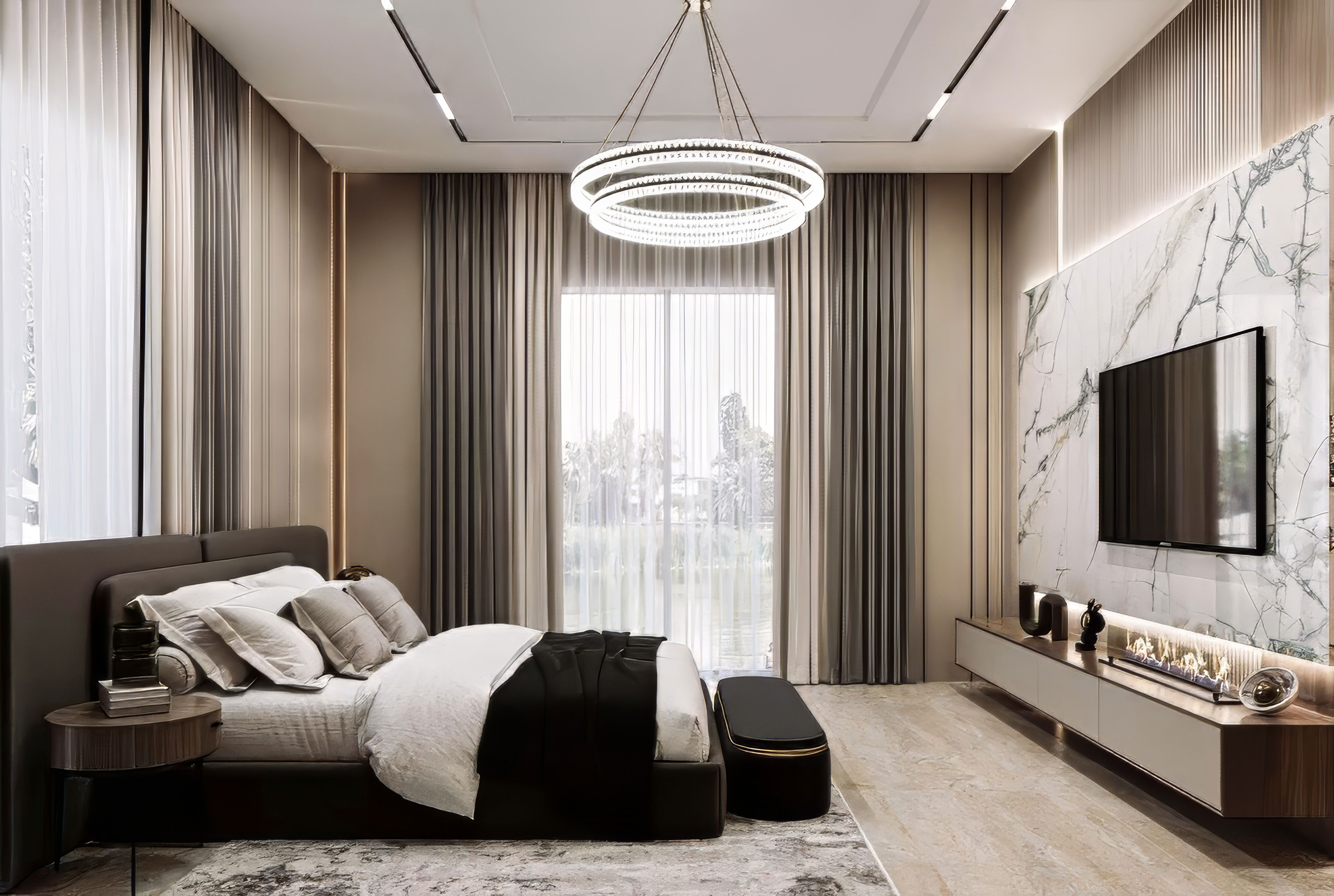 Bedroom Interior with Comfortable Mood