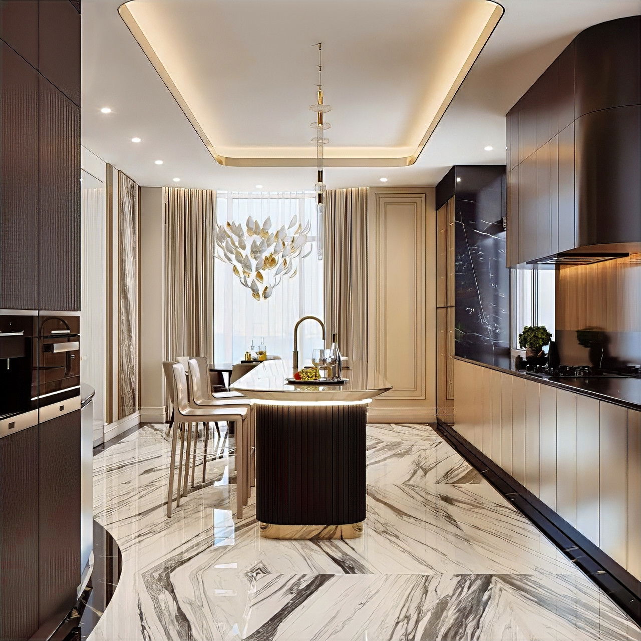 Respectable Kitchen  Interior