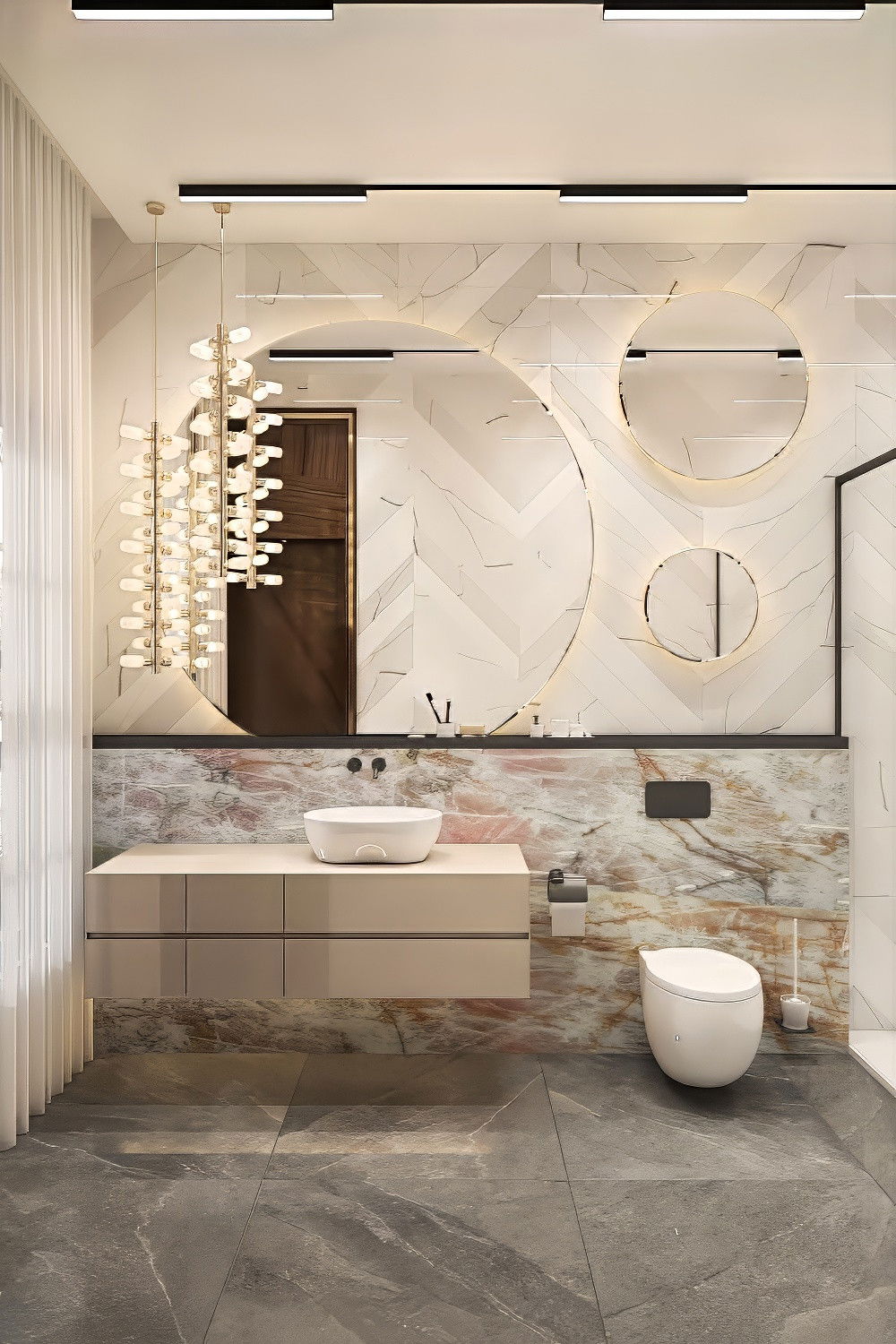 Fascinating Bathroom Design in Dubai