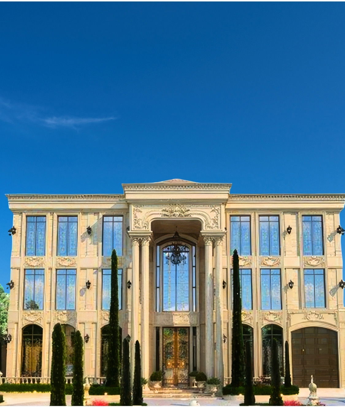 Роскошный дизайн экстерьера в Абудже — Антонович Дизайн