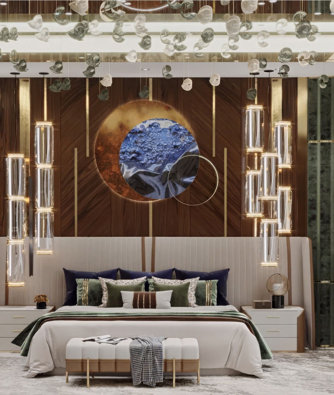 Creative Bedroom Design For A Villa In Cambodia