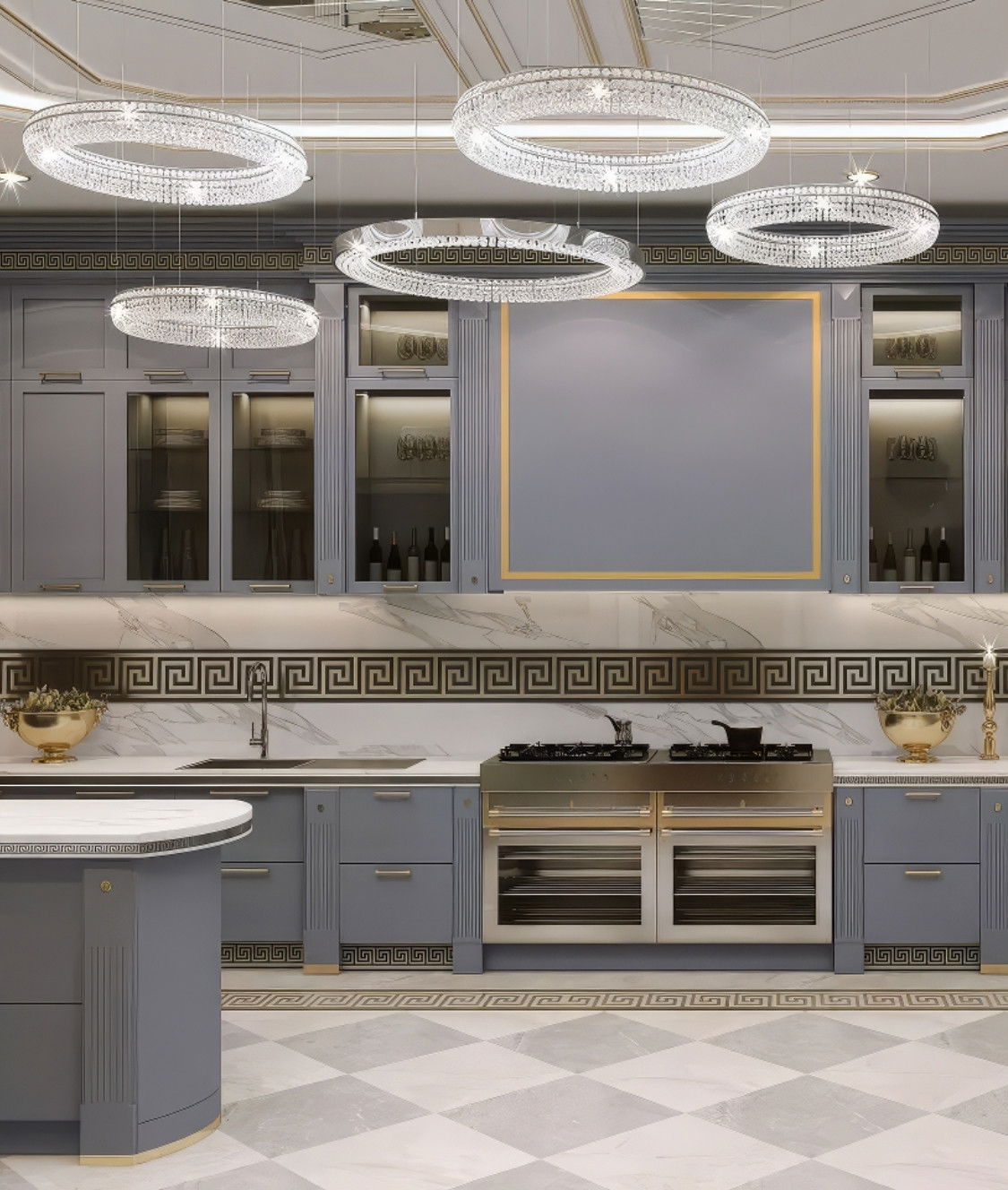 Villa kitchen design