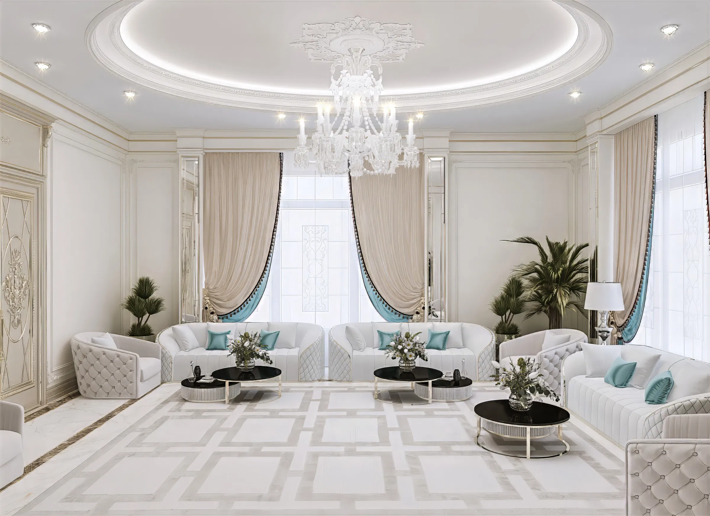 Majlis interior Abu Dhabi