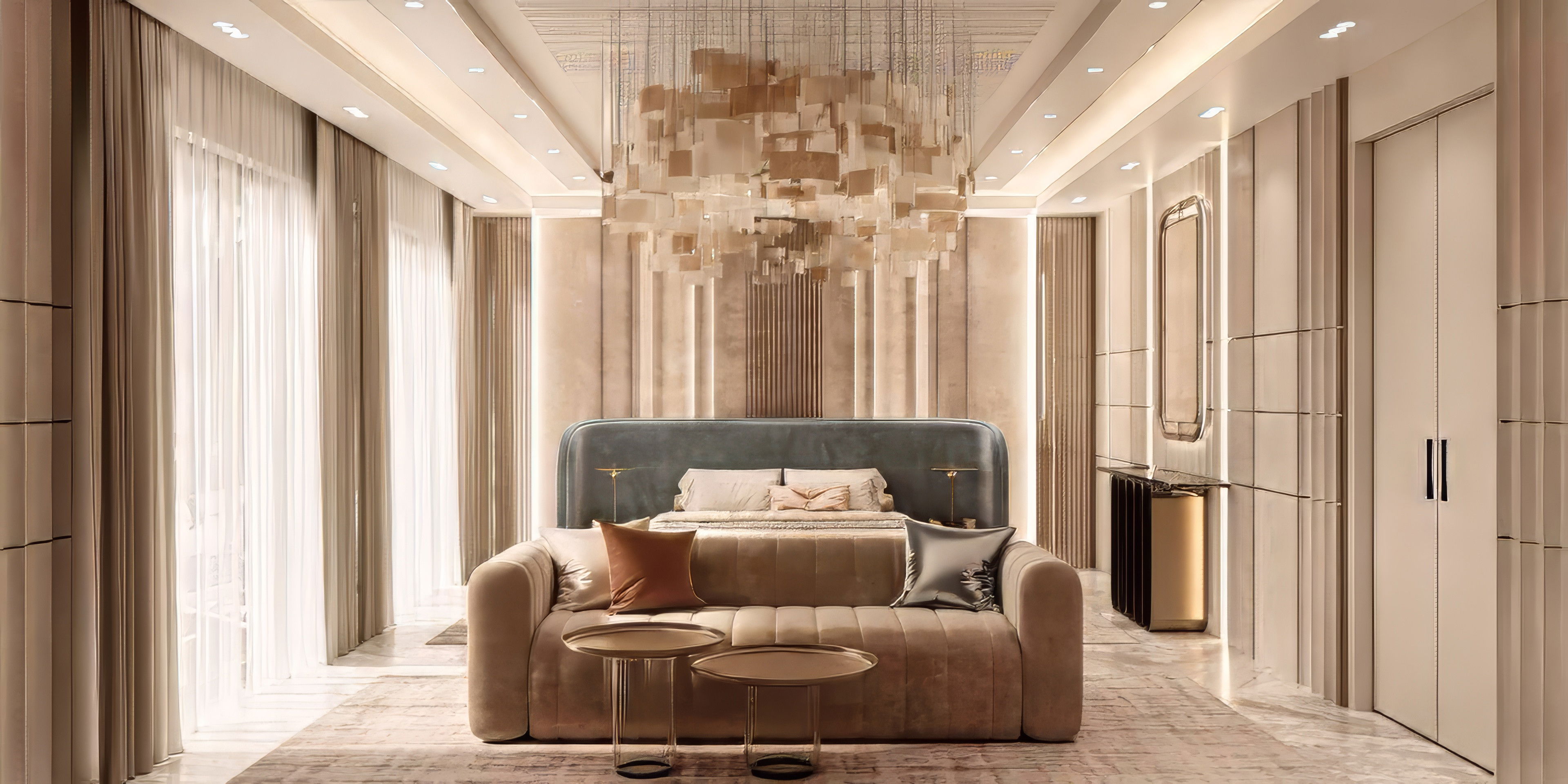 Arabic master bedroom design