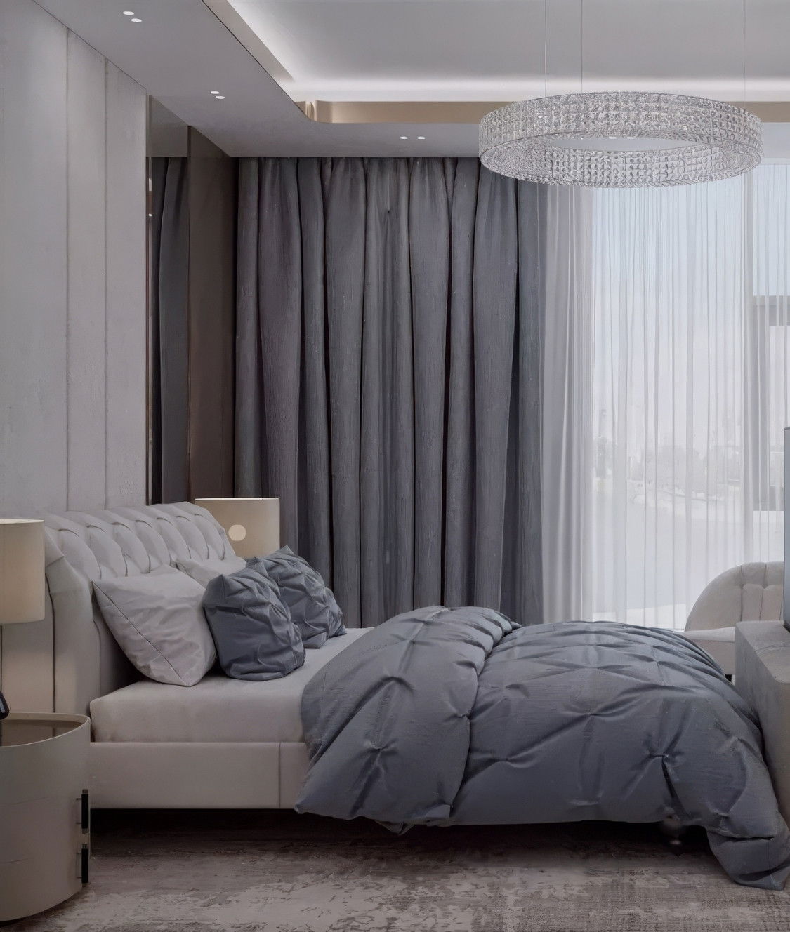 MODERN COZY BEDROOM INTERIOR DESIGN