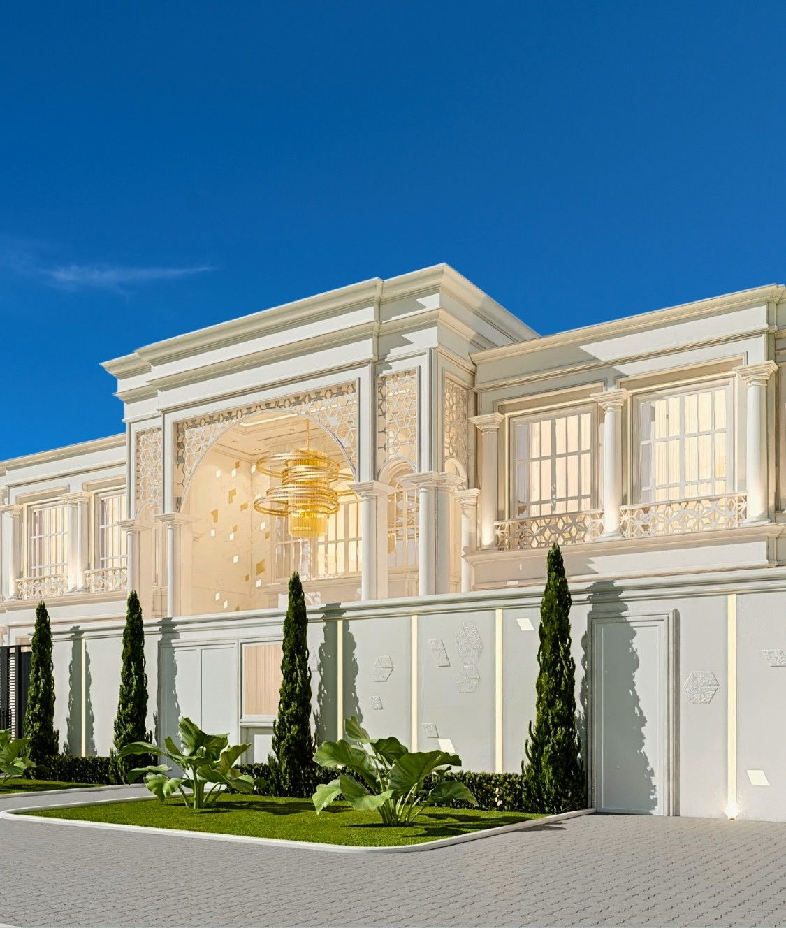 Дизайн роскошной виллы в Абу-Даби