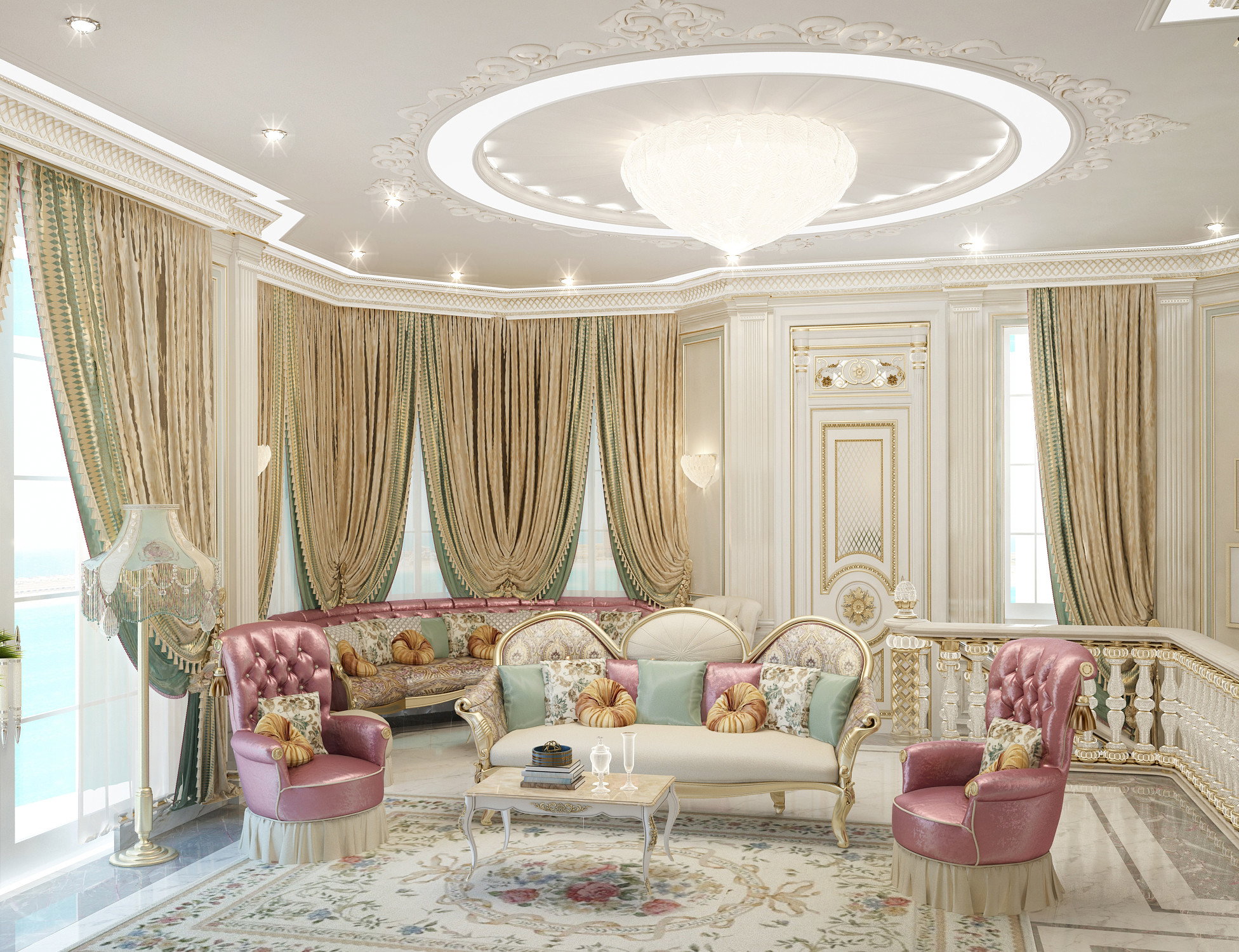 Royal Arabic Majlis Luxury Design