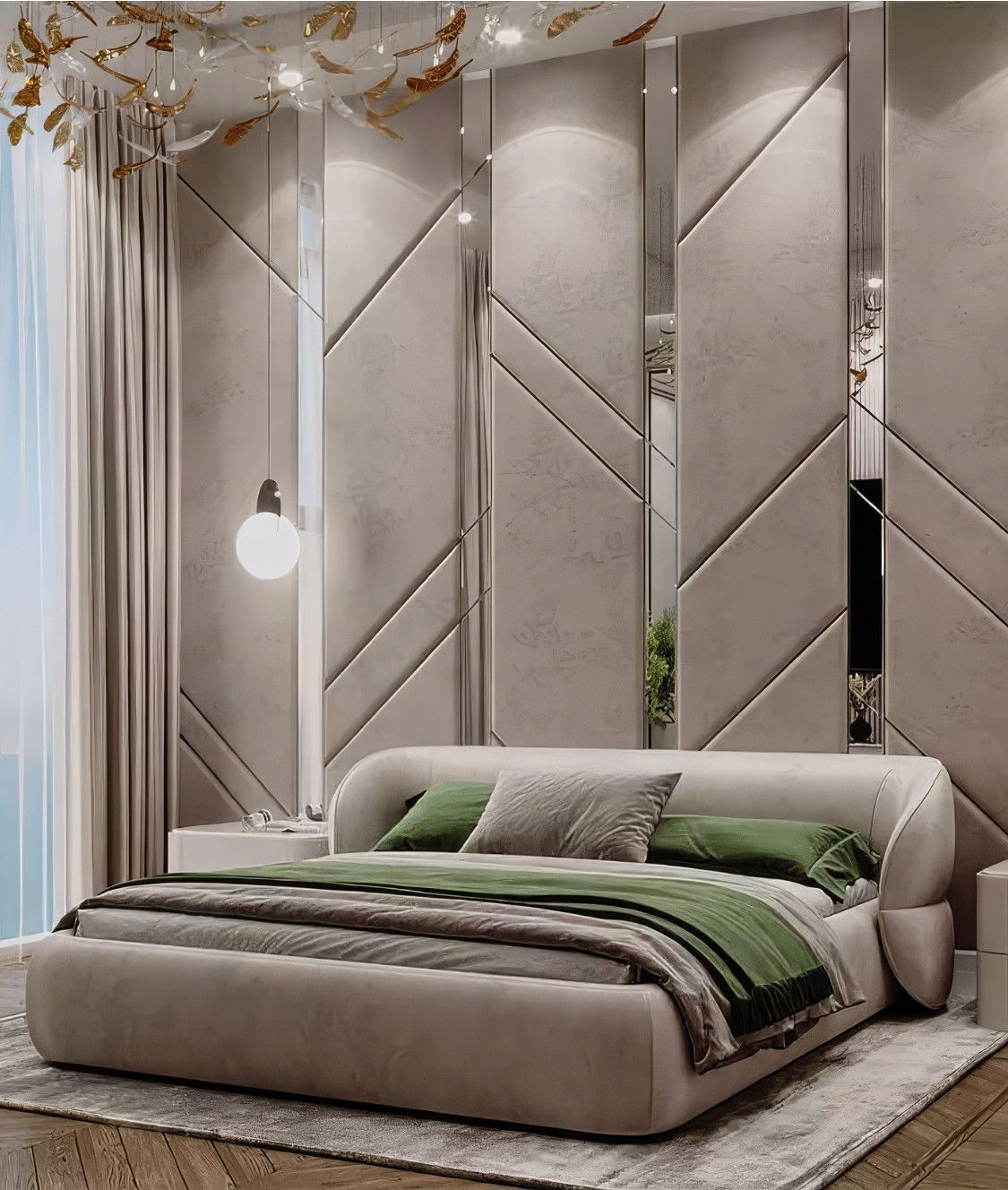 NEW BEDROOM FURNITURE DESIGN FOR MODERN APARTMENT