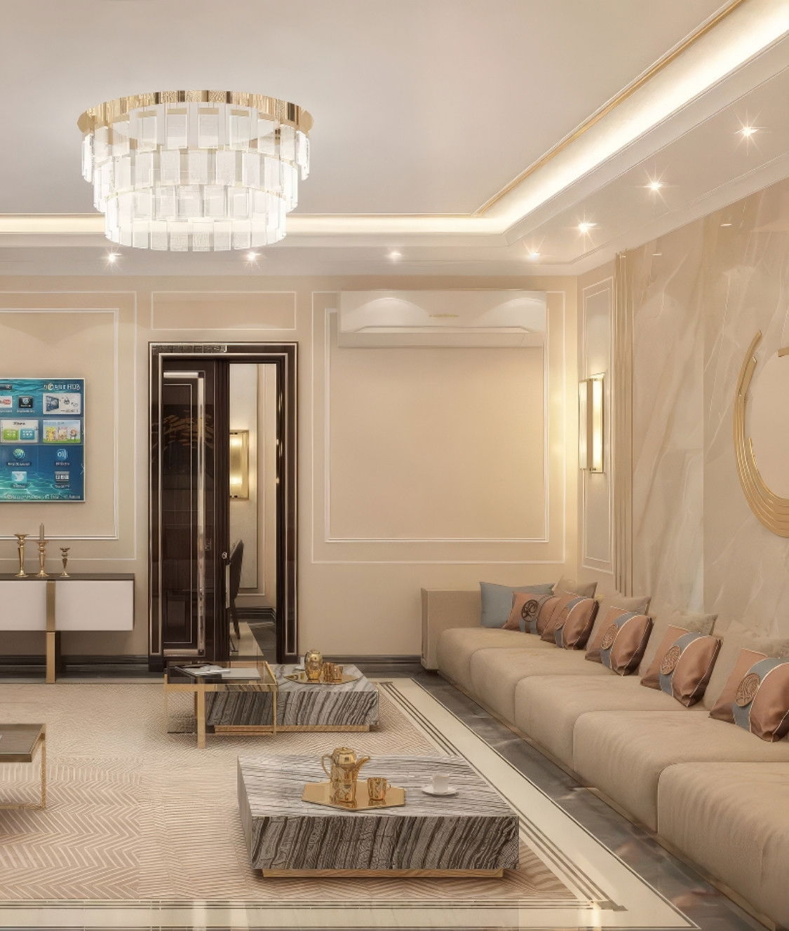Luxury Cozy Majlis Interior Design