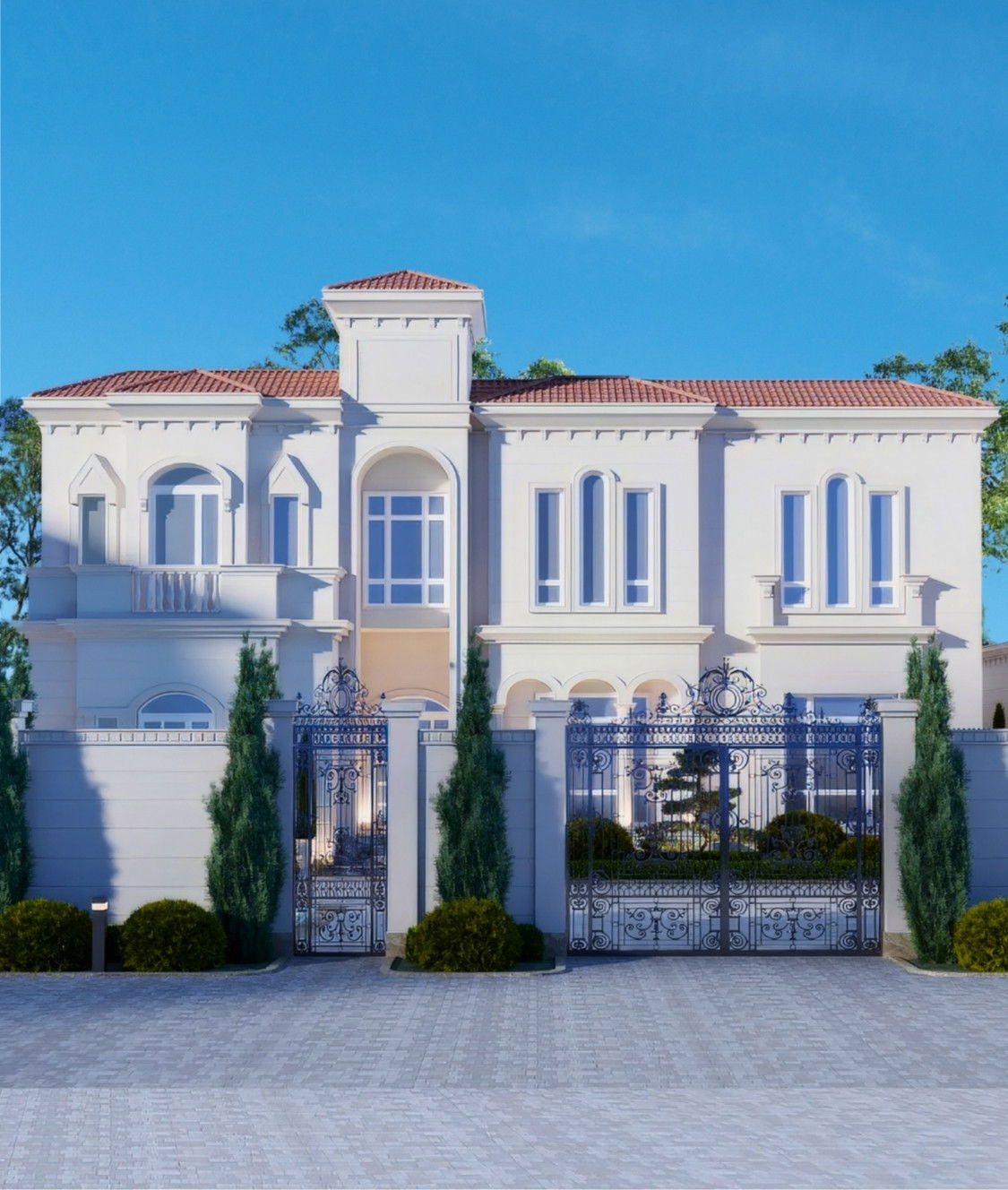 Реновация ландшафта виллы в Дубае — от концепции до воплощения